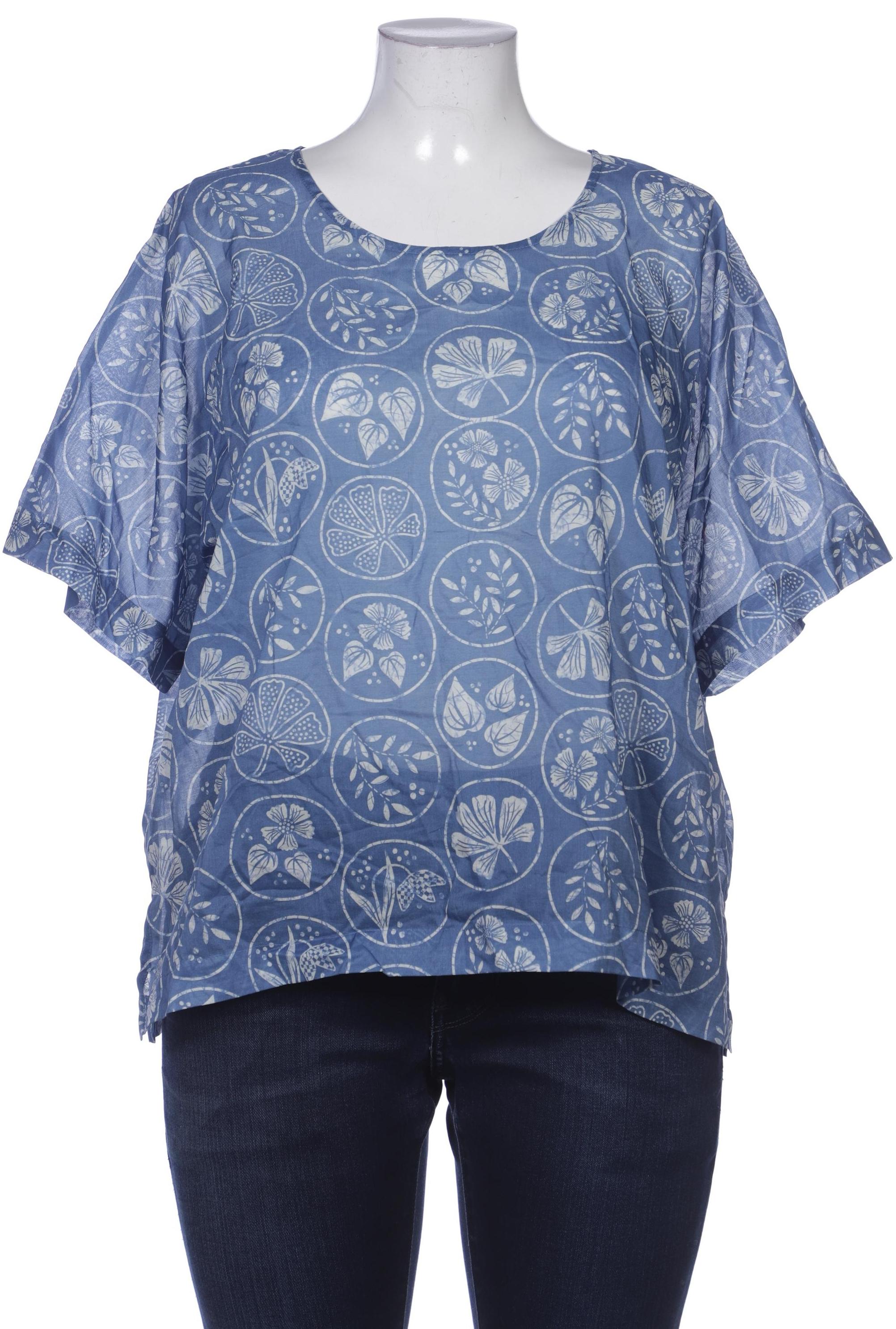 

Gudrun Sjödén Damen Bluse, blau, Gr. 42