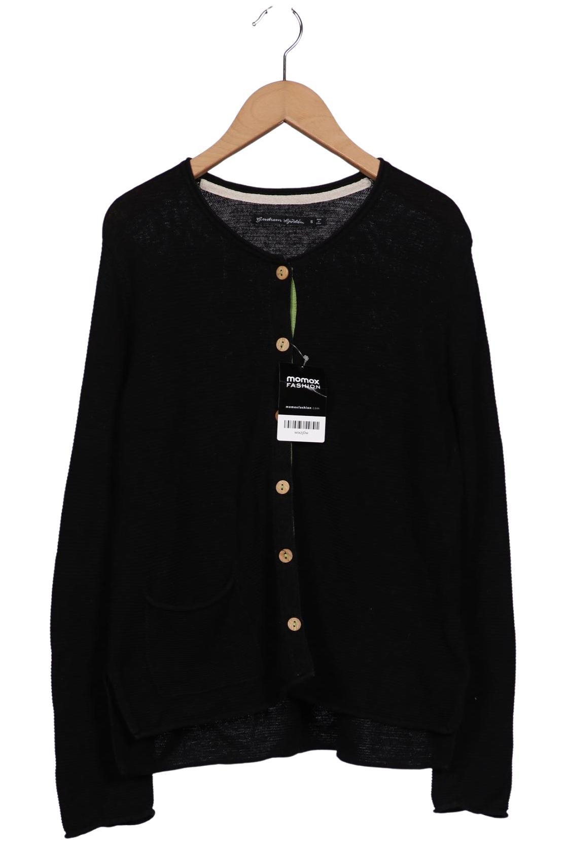 

Gudrun Sjödén Damen Strickjacke, schwarz, Gr. 36