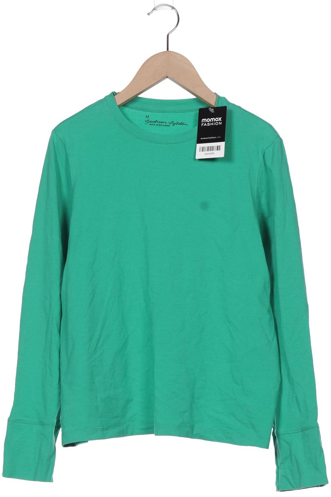 

Gudrun Sjödén Damen Langarmshirt, grün, Gr. 38