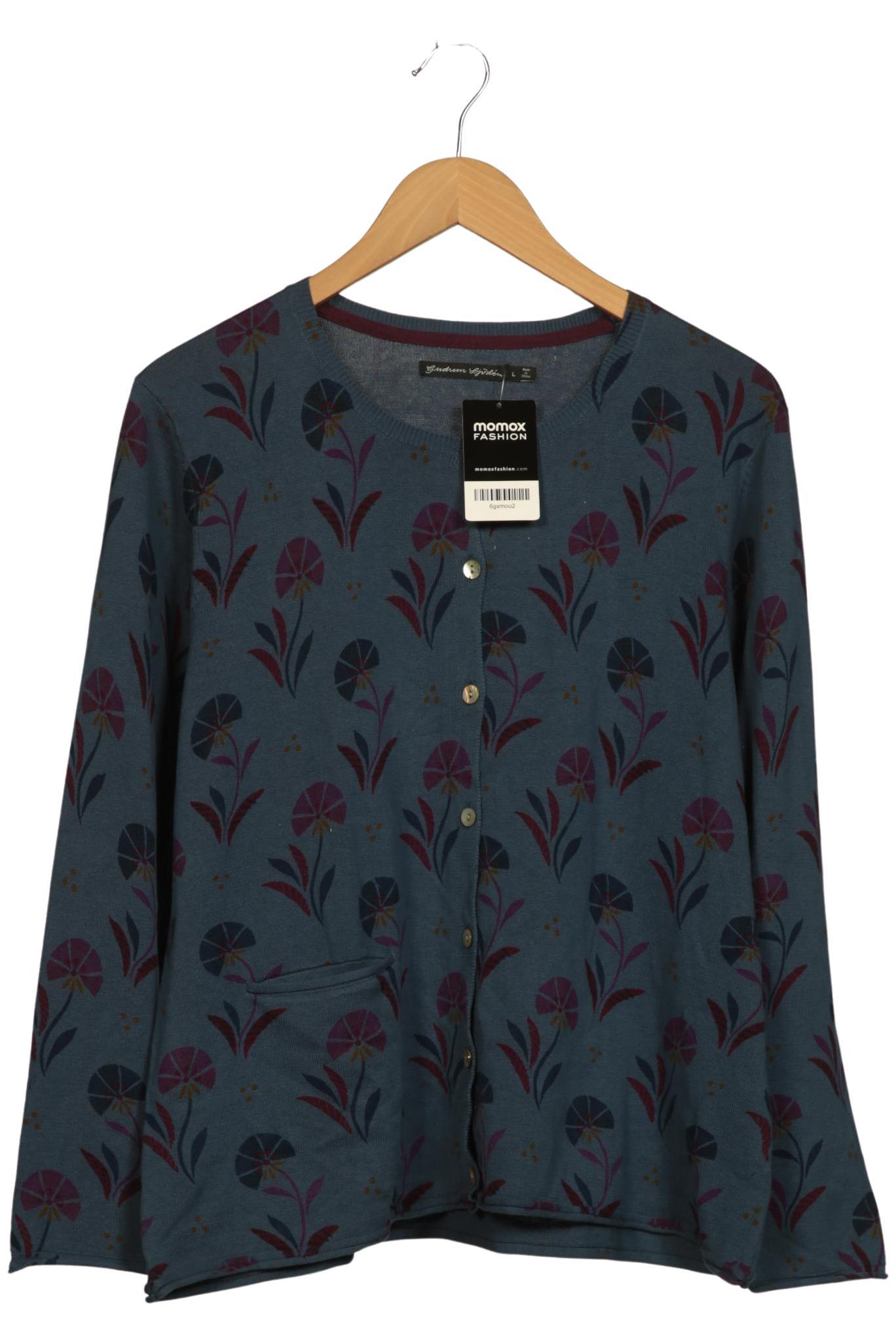 

Gudrun Sjödén Damen Strickjacke, marineblau, Gr. 42