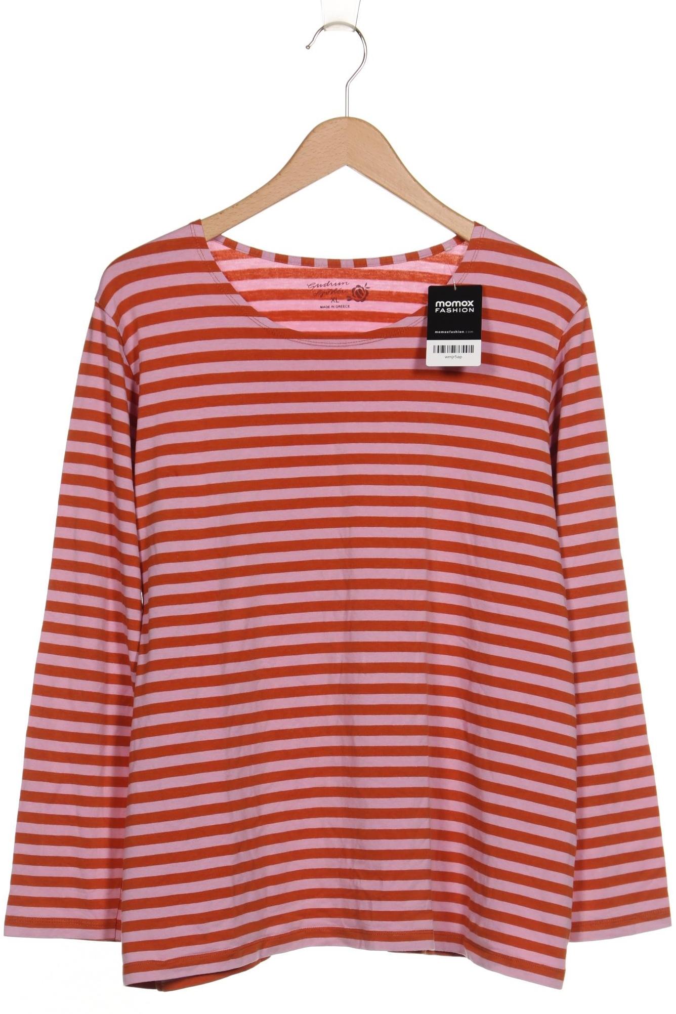 

Gudrun Sjödén Damen Langarmshirt, orange, Gr. 44