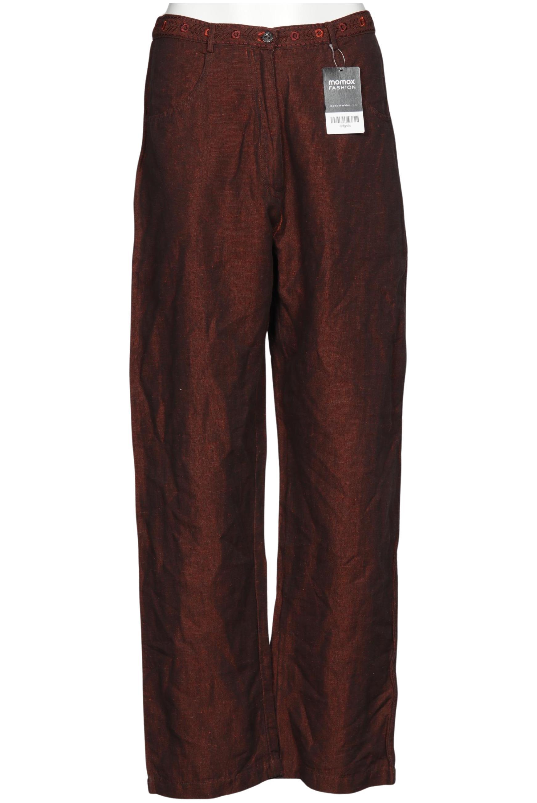 

Gudrun Sjödén Damen Stoffhose, braun, Gr. 0