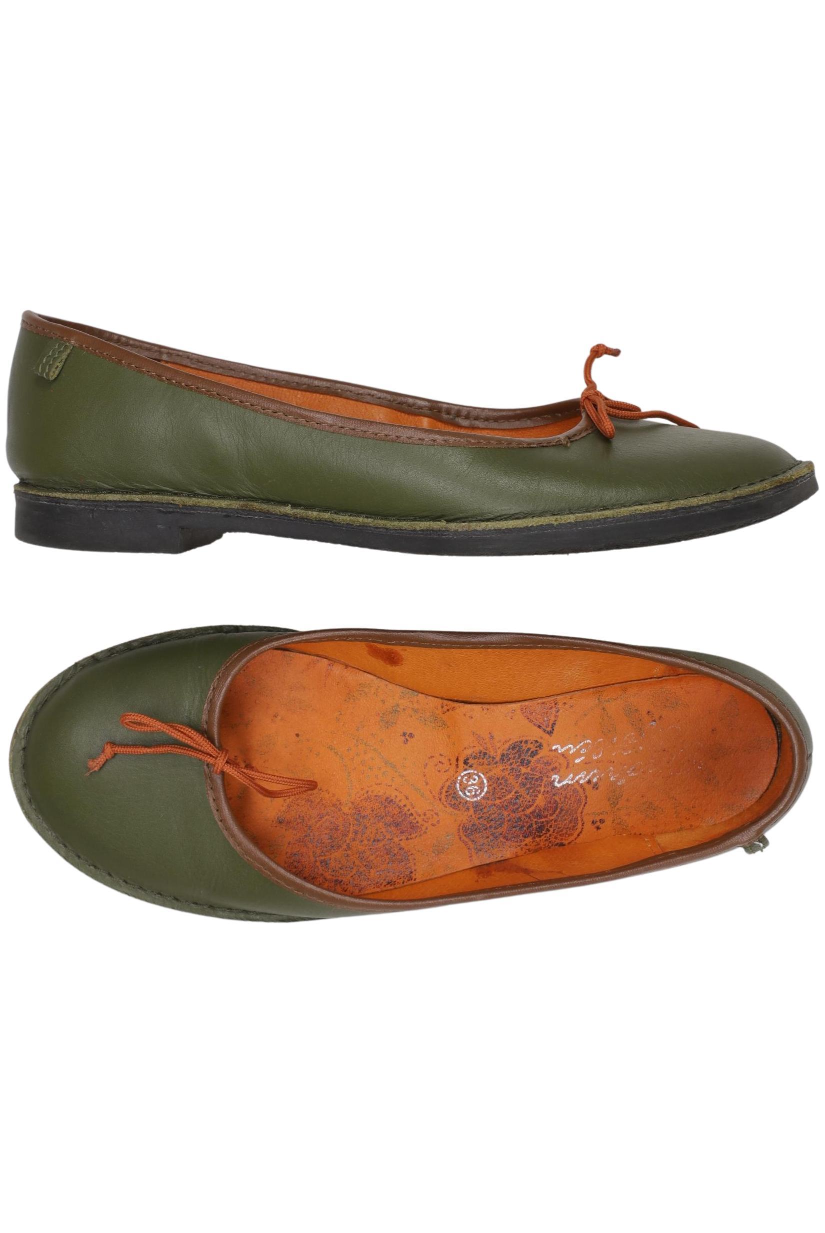 

Gudrun Sjödén Damen Ballerinas, grün, Gr. 36