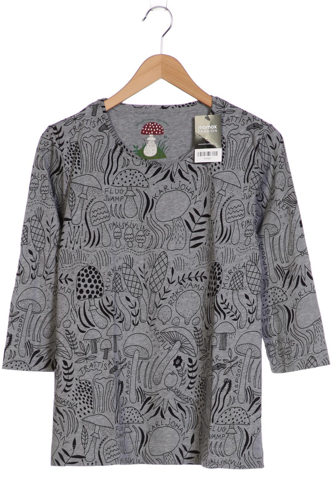 

Gudrun Sjödén Damen Langarmshirt, grau, Gr. 38