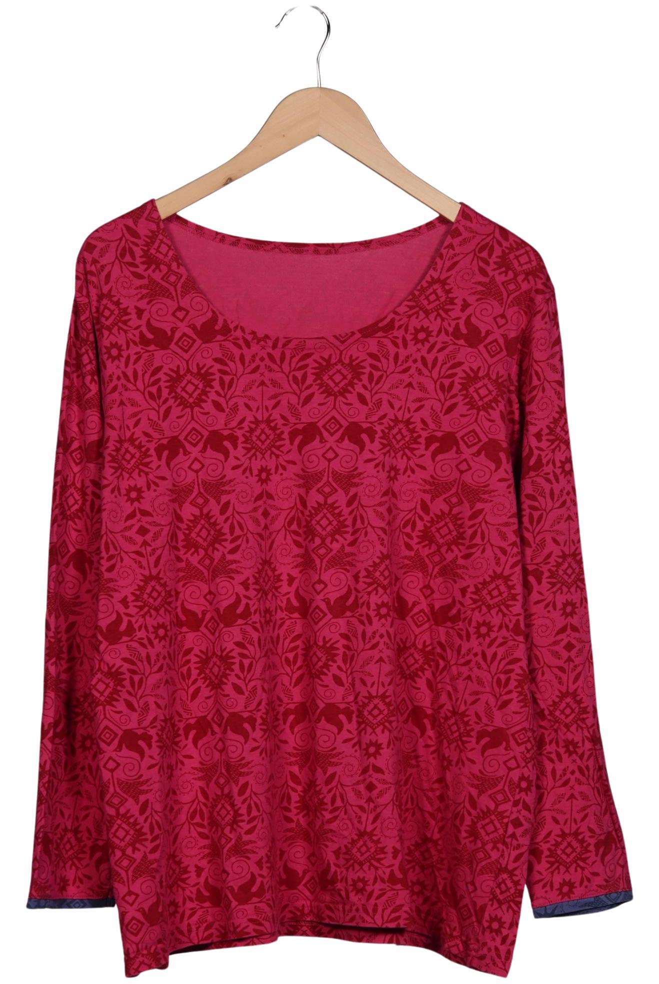 

Gudrun Sjödén Damen Langarmshirt, rot, Gr. 48