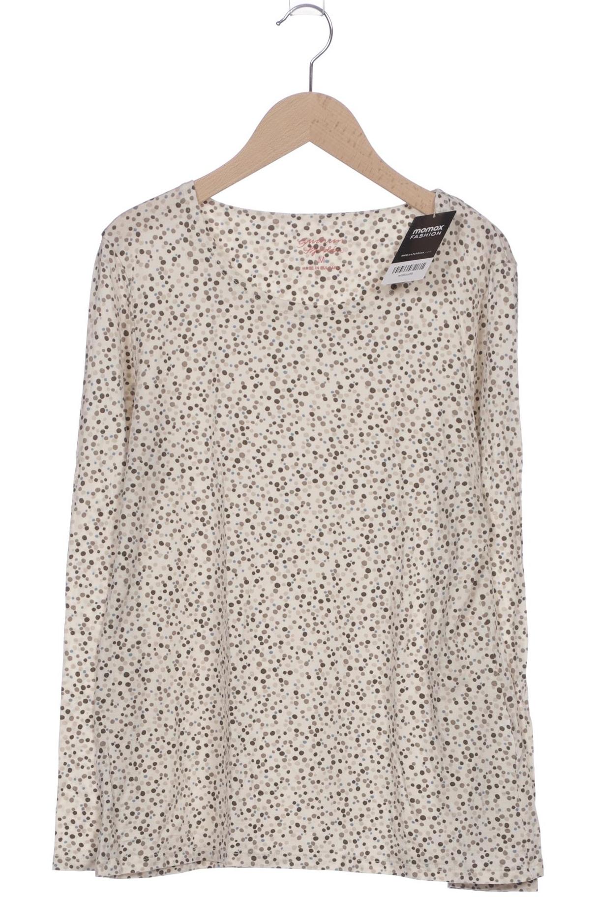 

Gudrun Sjödén Damen Langarmshirt, cremeweiß, Gr. 38