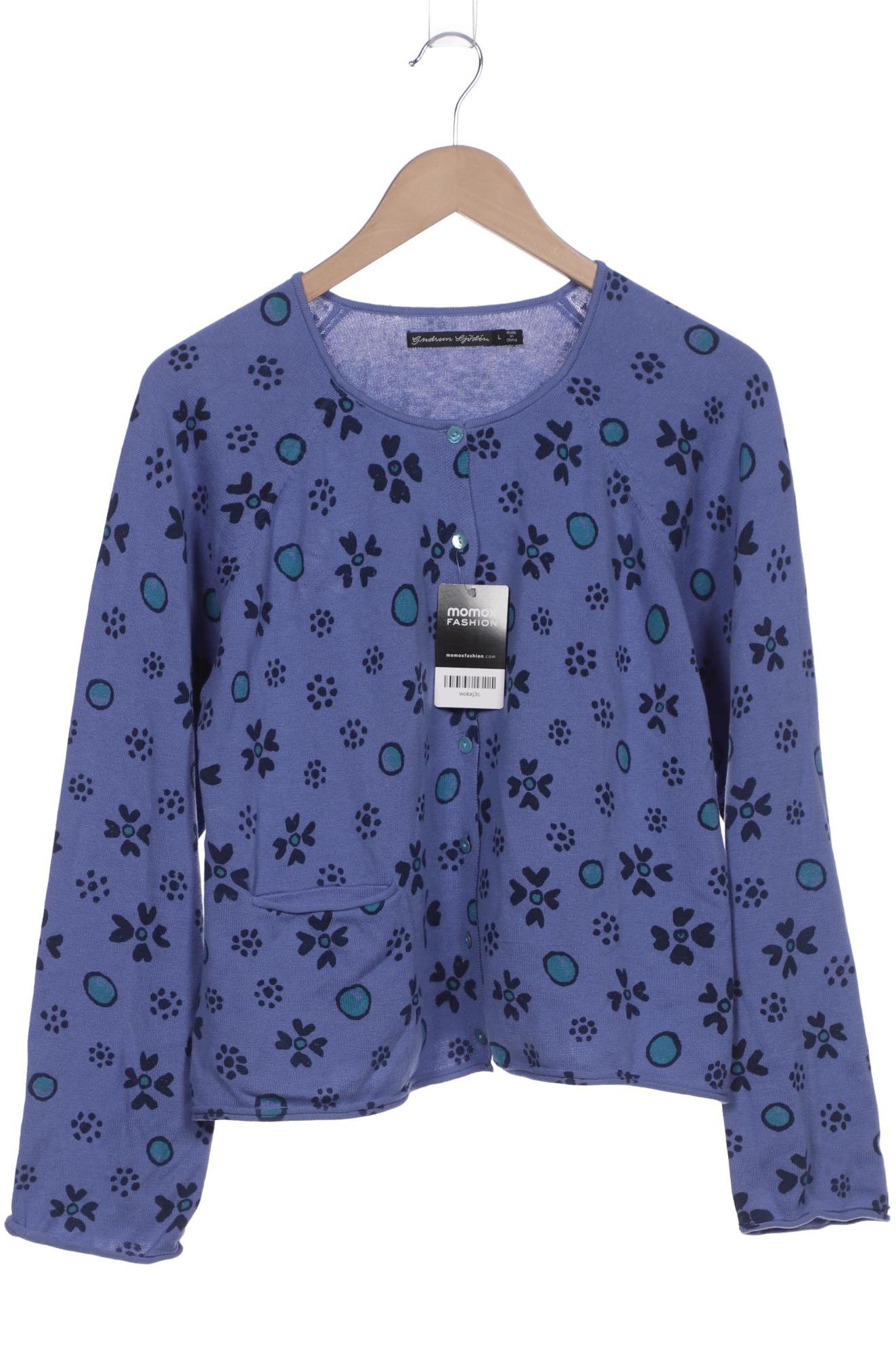 

Gudrun Sjödén Damen Strickjacke, blau, Gr. 42