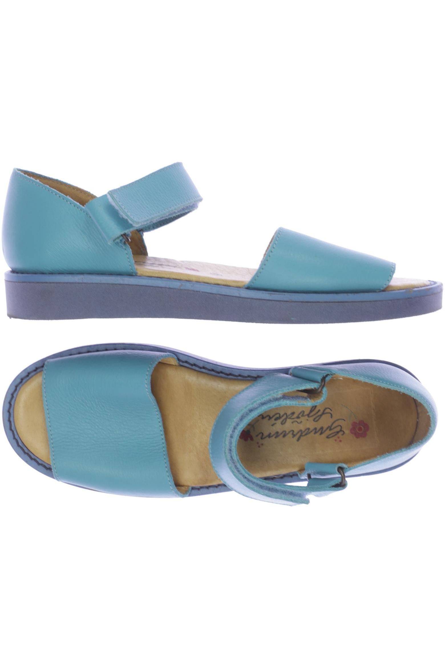 

Gudrun Sjödén Damen Sandale, blau, Gr. 38