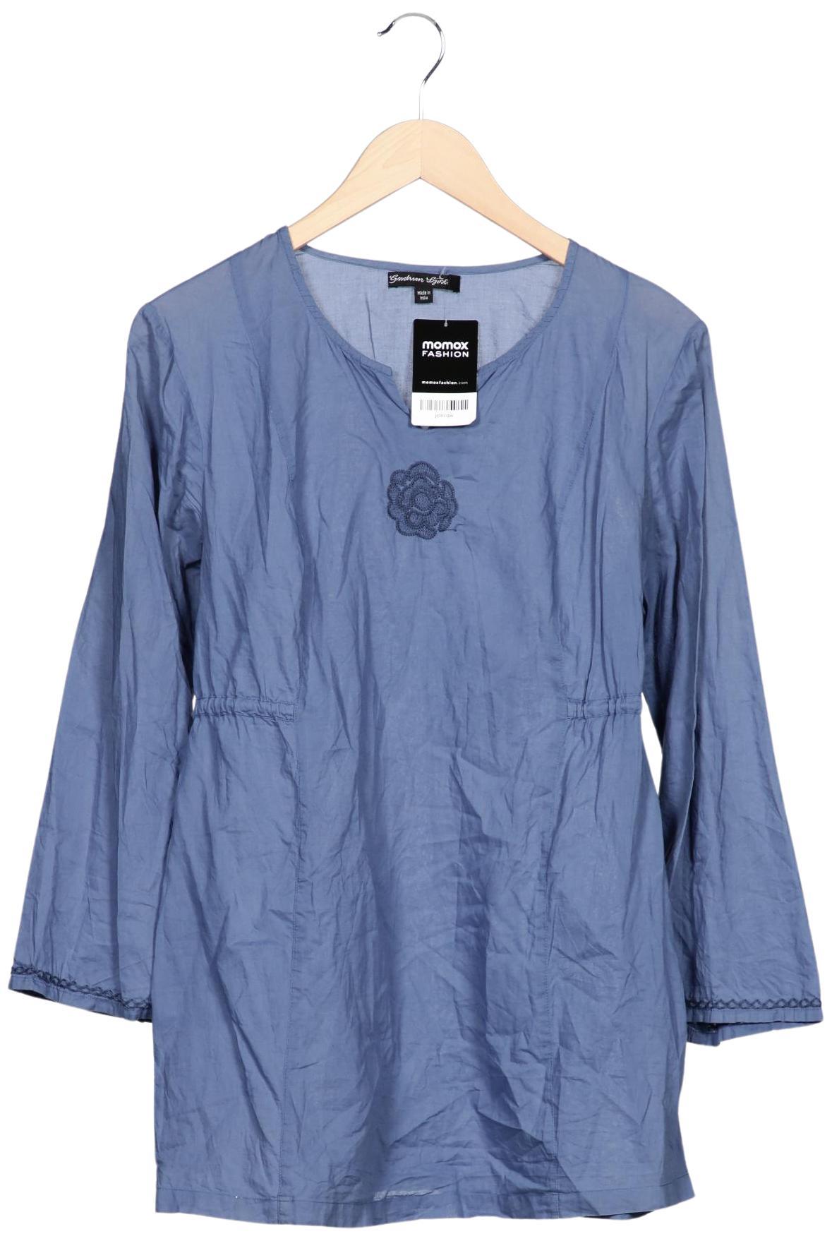 

Gudrun Sjödén Damen Bluse, blau, Gr. 38