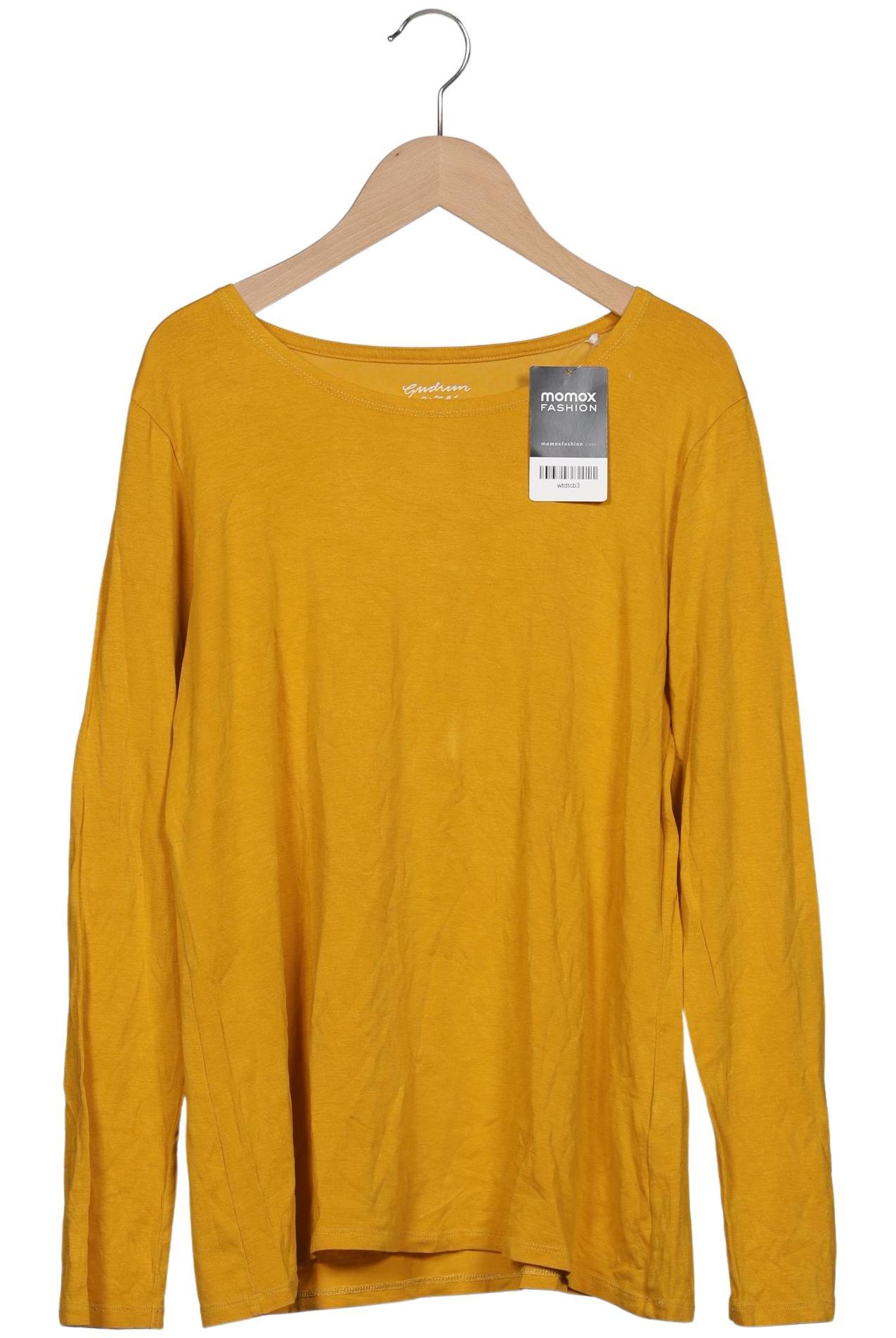 Thumbnail - Gudrun Sjödén Damen Langarmshirt, gelb, Gr. 38