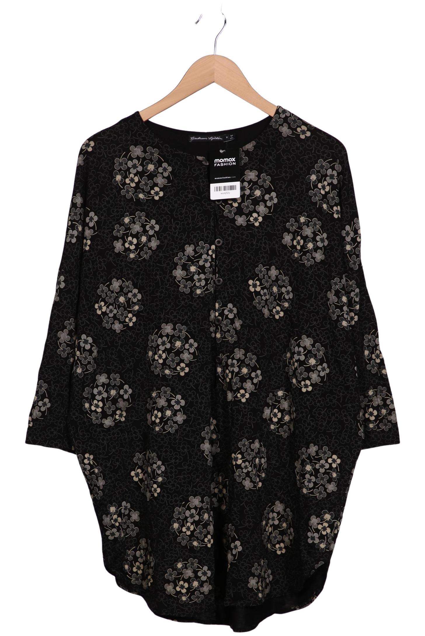 

Gudrun Sjödén Damen Langarmshirt, schwarz, Gr. 38