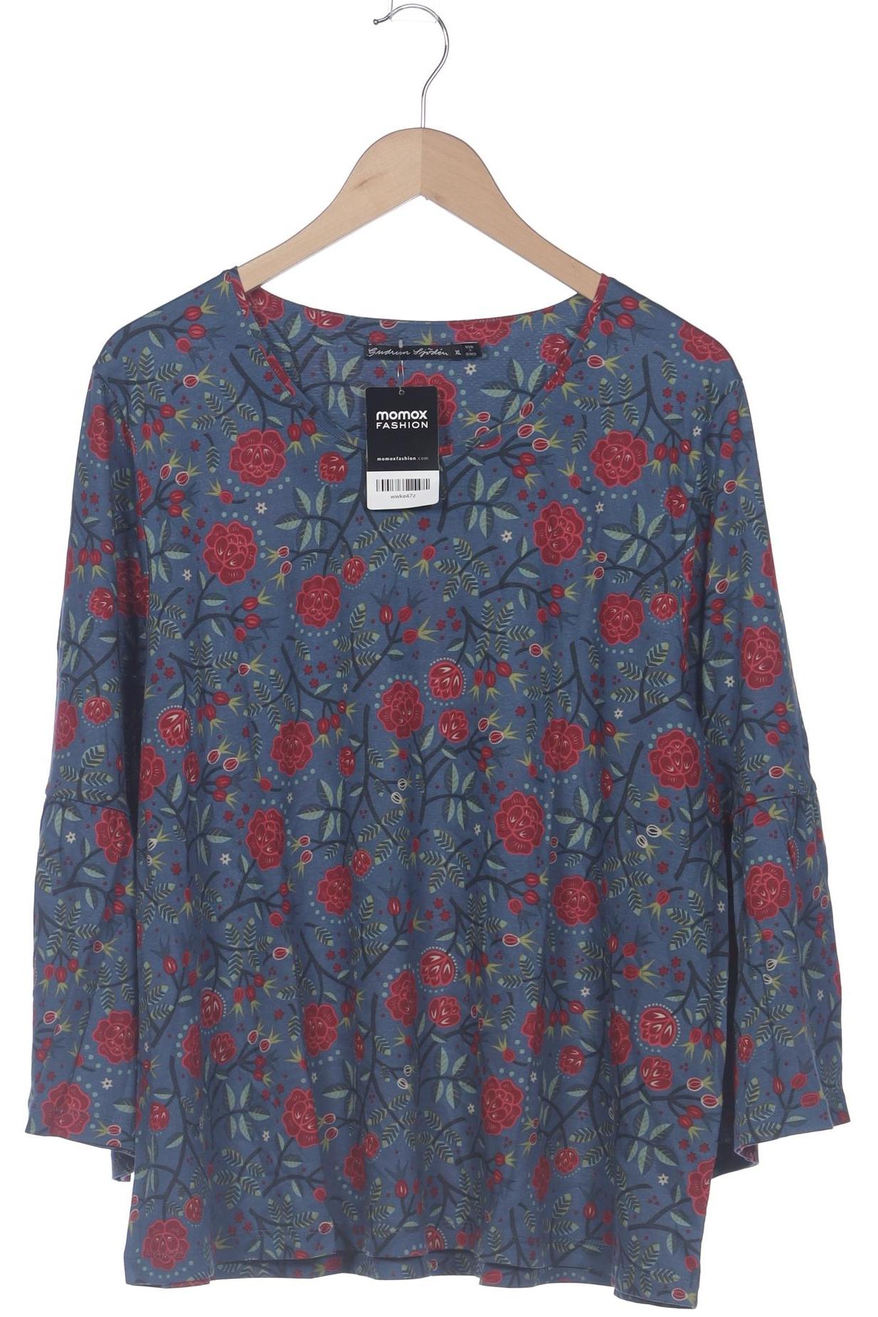 

Gudrun Sjödén Damen Langarmshirt, marineblau, Gr. 44