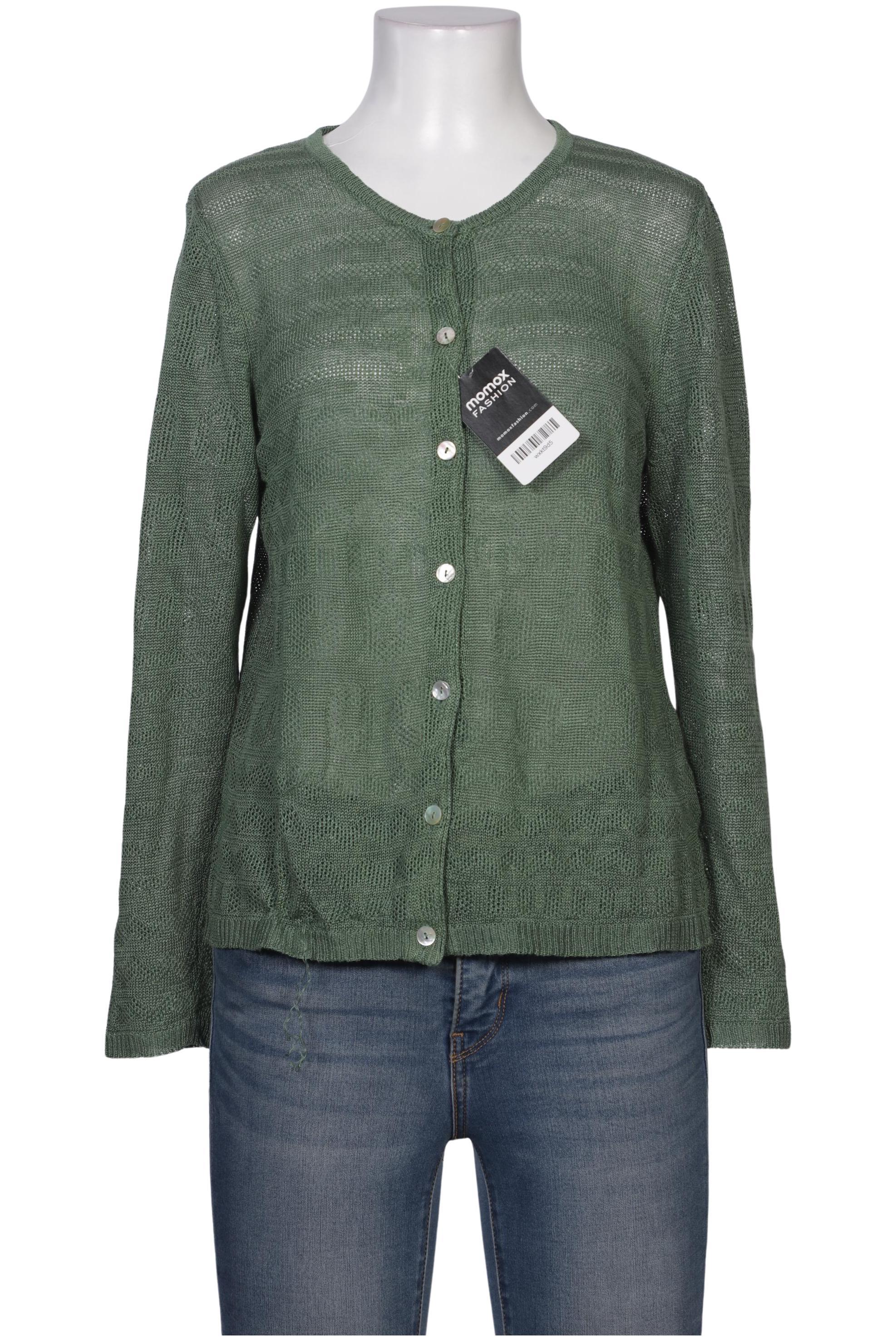 

Gudrun Sjödén Damen Strickjacke, grün, Gr. 36