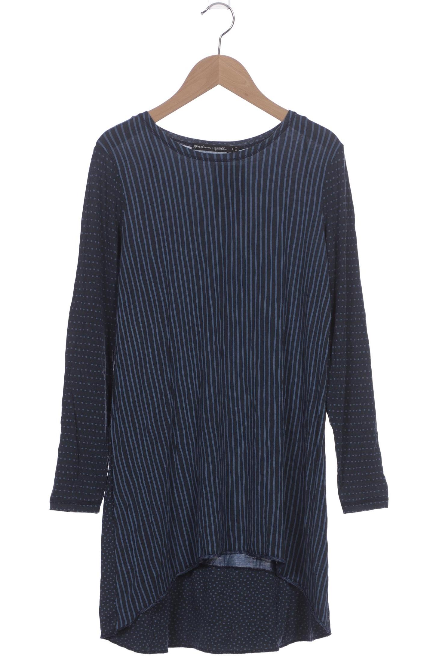 

Gudrun Sjödén Damen Langarmshirt, blau, Gr. 36