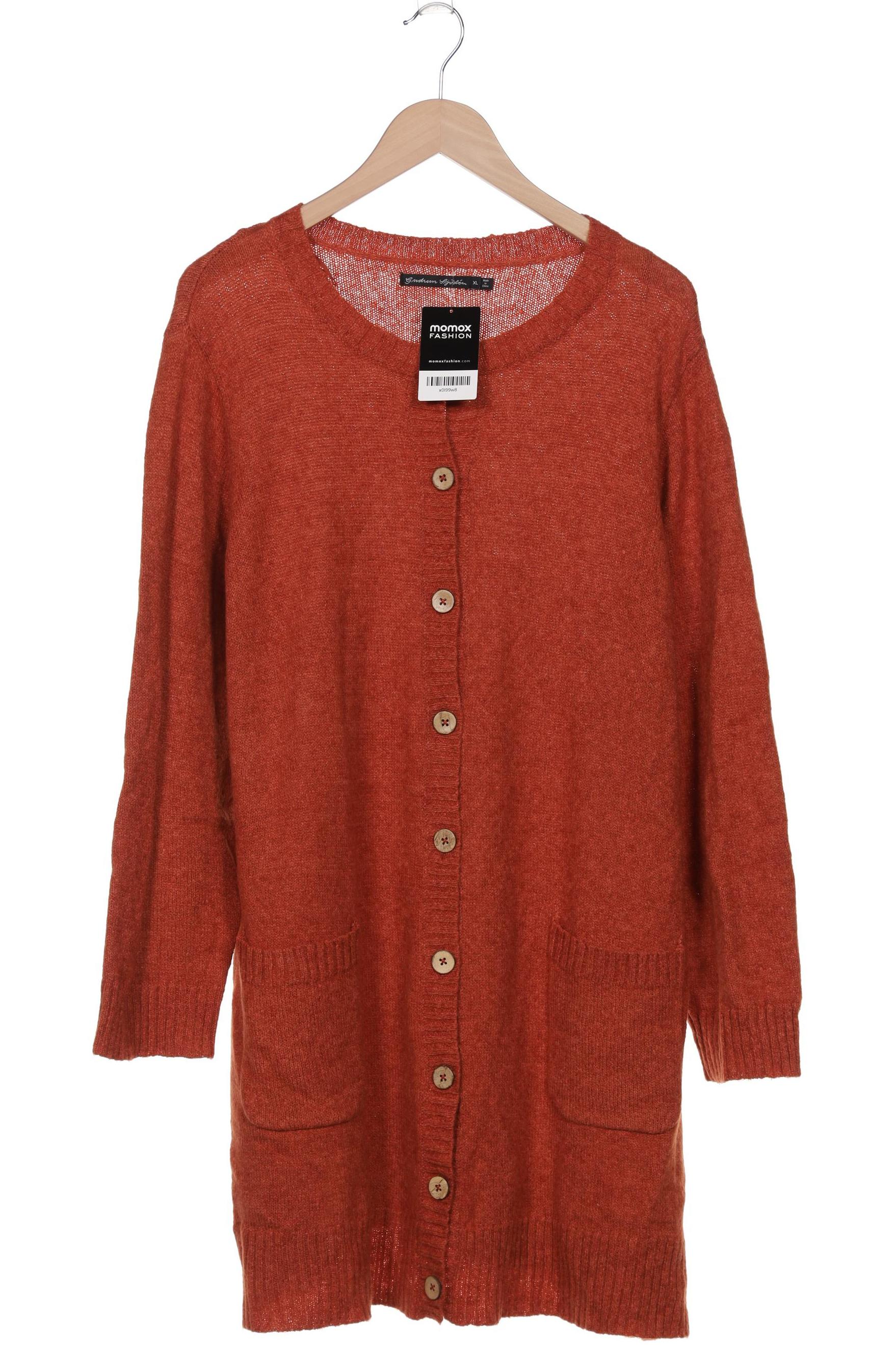 

Gudrun Sjödén Damen Strickjacke, braun, Gr. 44