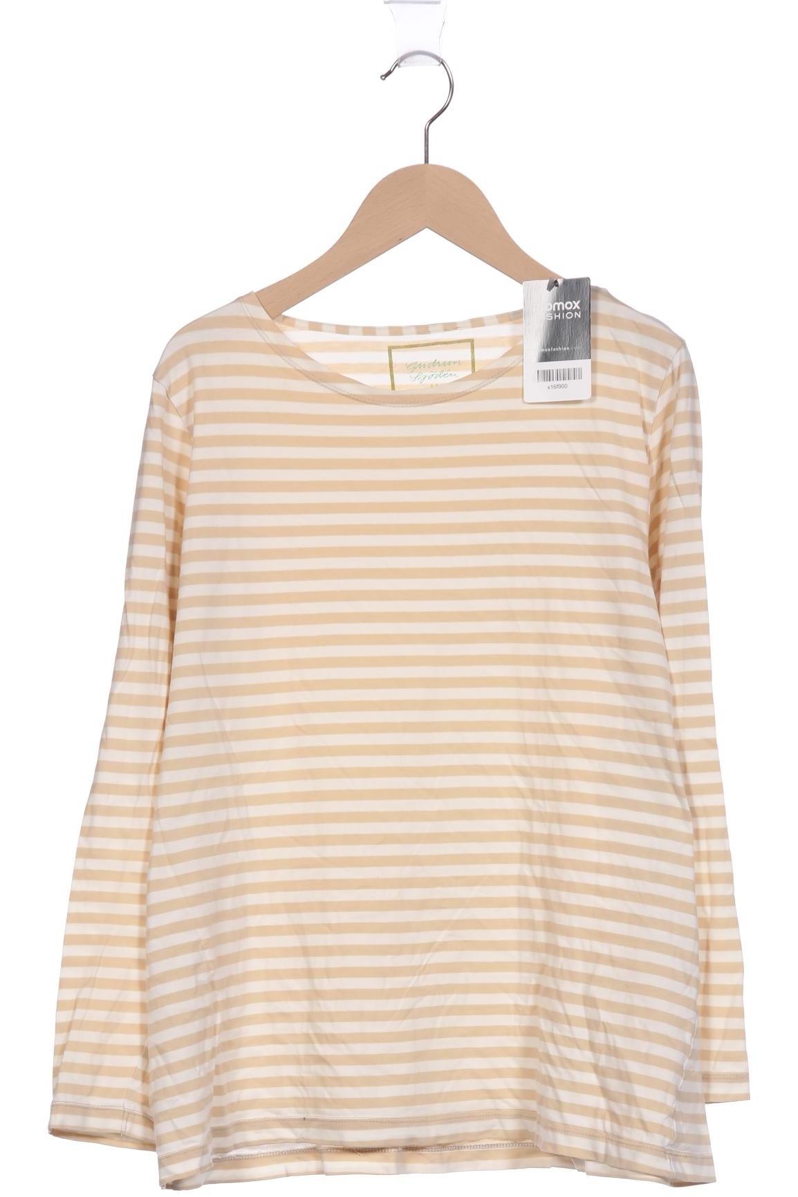 

Gudrun Sjödén Damen Langarmshirt, beige, Gr. 38