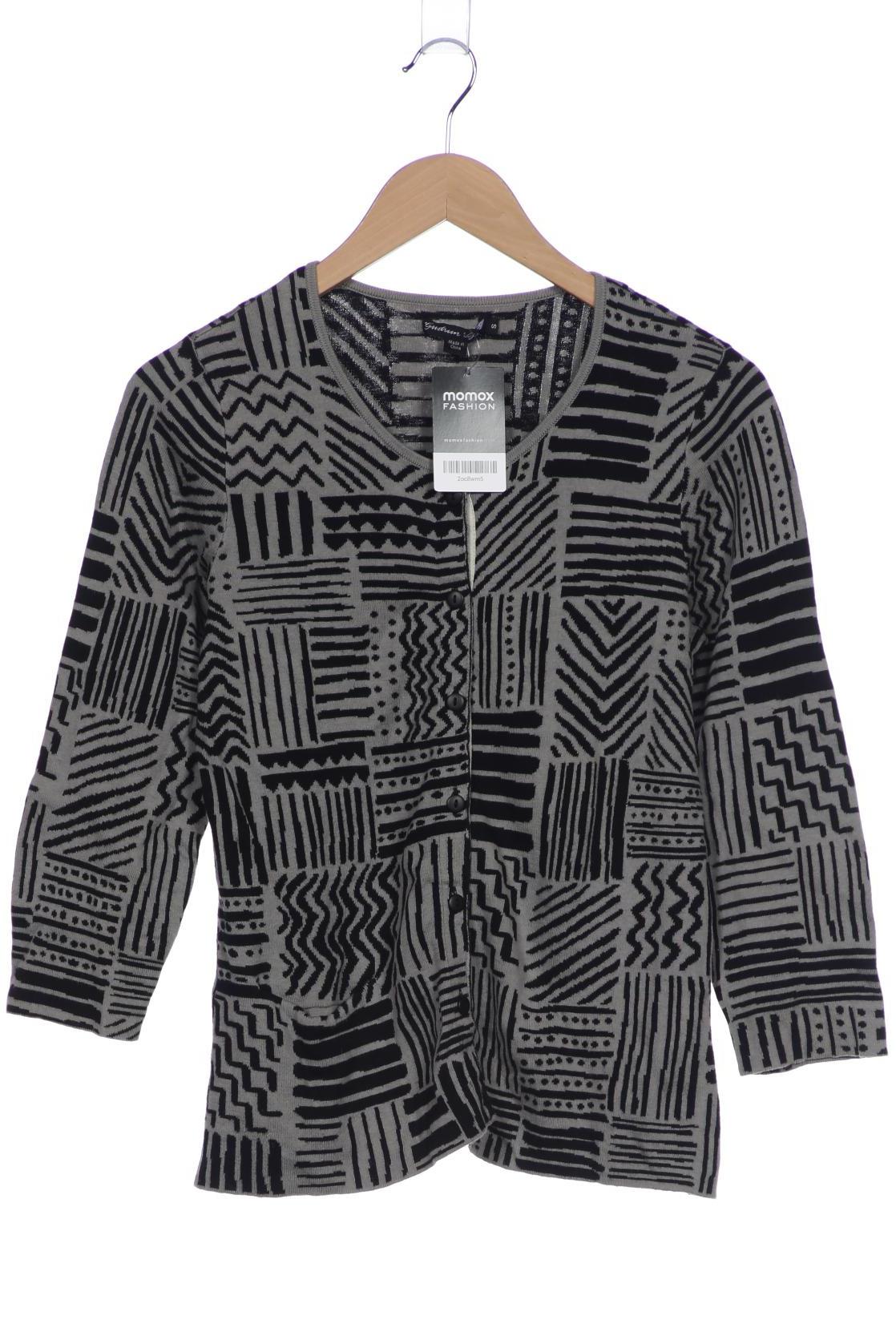 

Gudrun Sjödén Damen Strickjacke, grau, Gr. 36