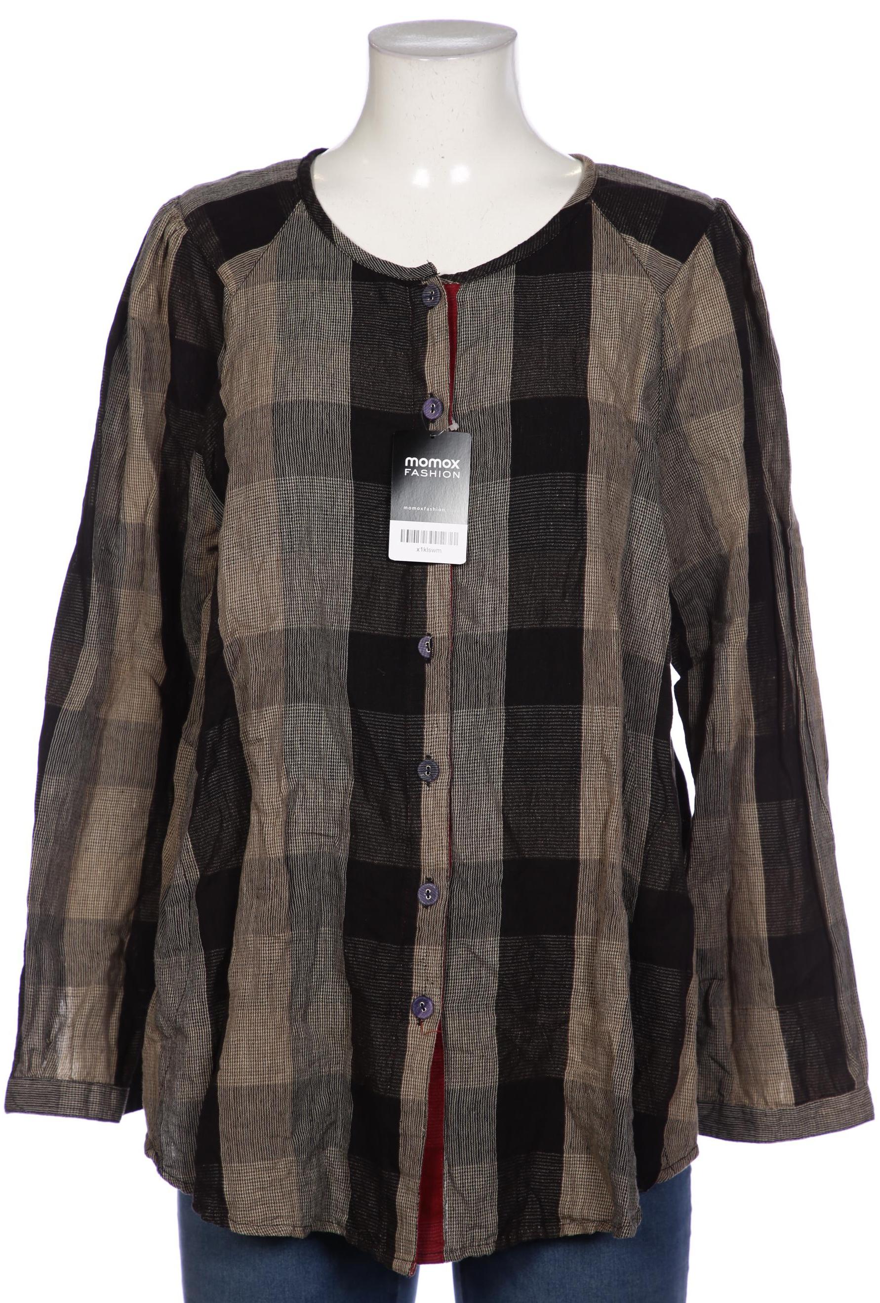 

Gudrun Sjödén Damen Bluse, braun, Gr. 42