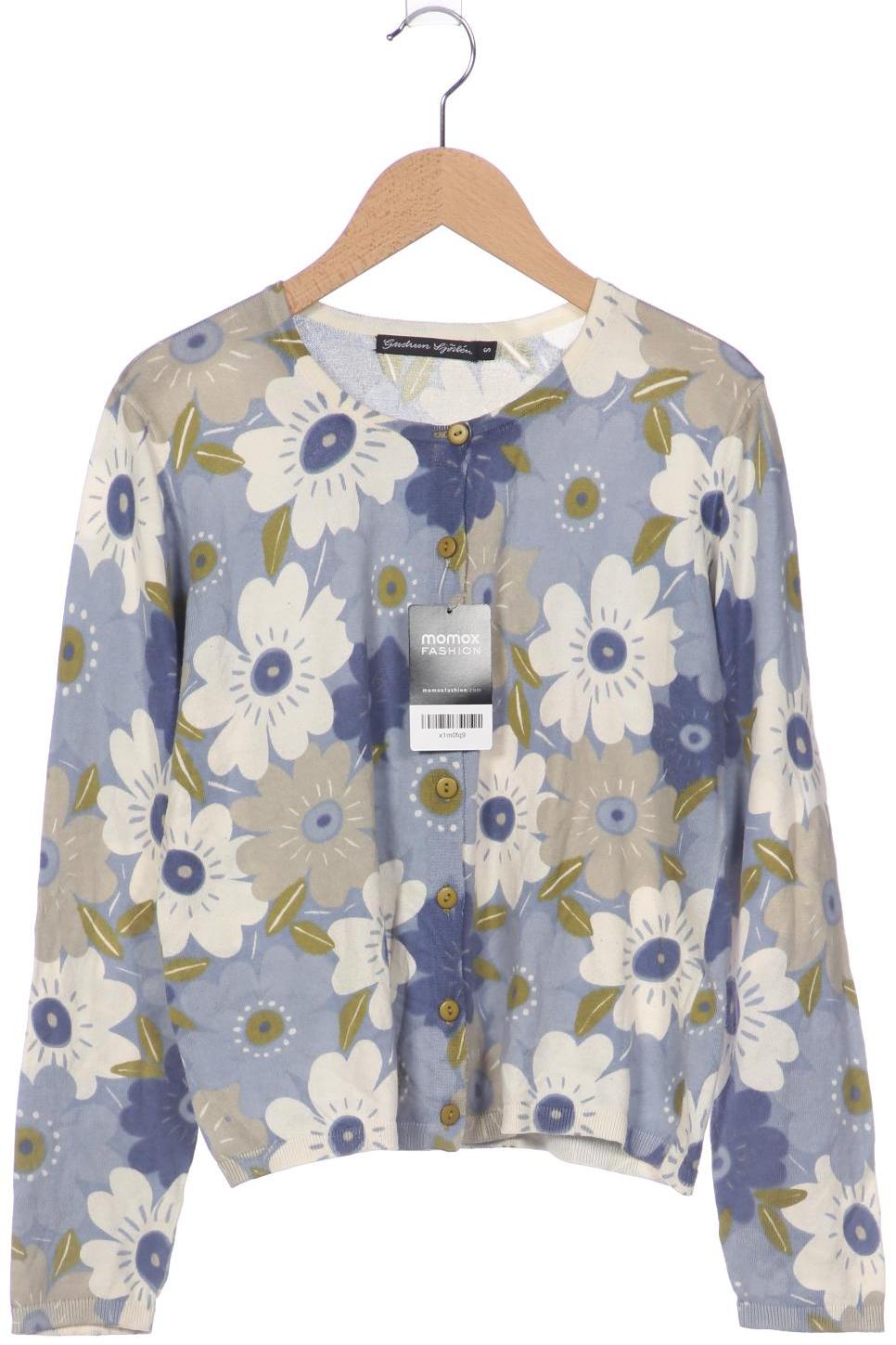 

Gudrun Sjödén Damen Strickjacke, blau, Gr. 36