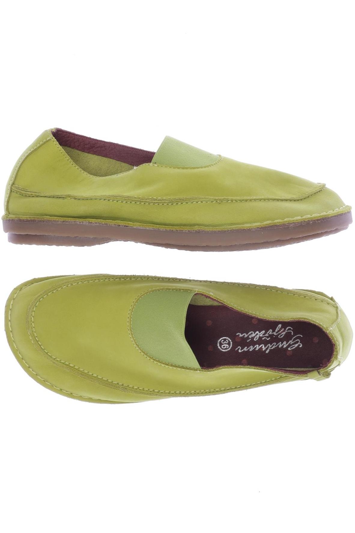 

Gudrun Sjödén Damen Halbschuh, hellgrün, Gr. 36