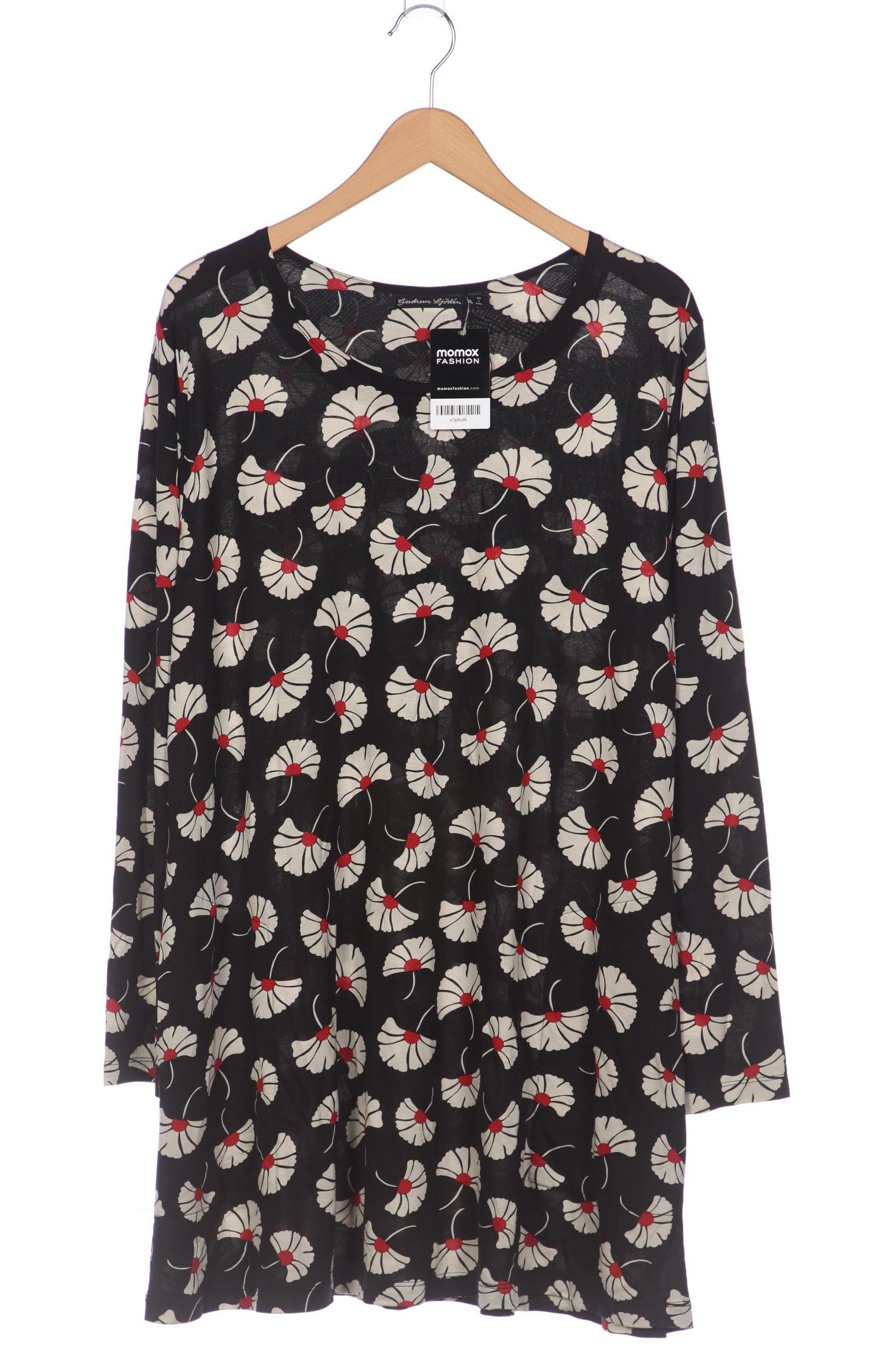 

Gudrun Sjödén Damen Langarmshirt, schwarz, Gr. 44