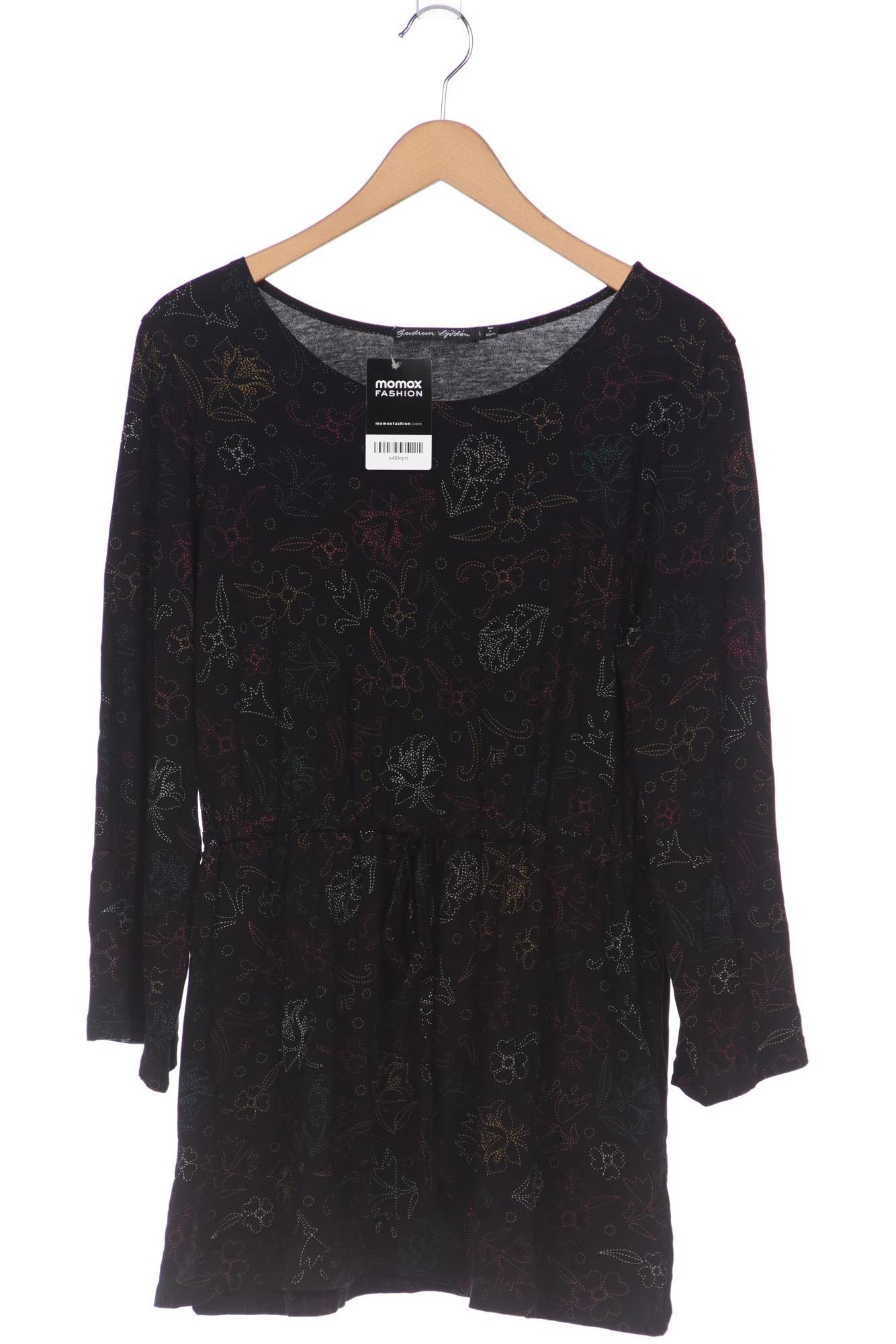

Gudrun Sjödén Damen Langarmshirt, schwarz, Gr. 42