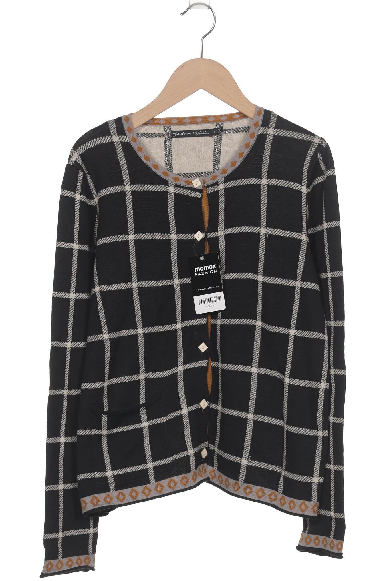 

Gudrun Sjödén Damen Strickjacke, schwarz, Gr. 38