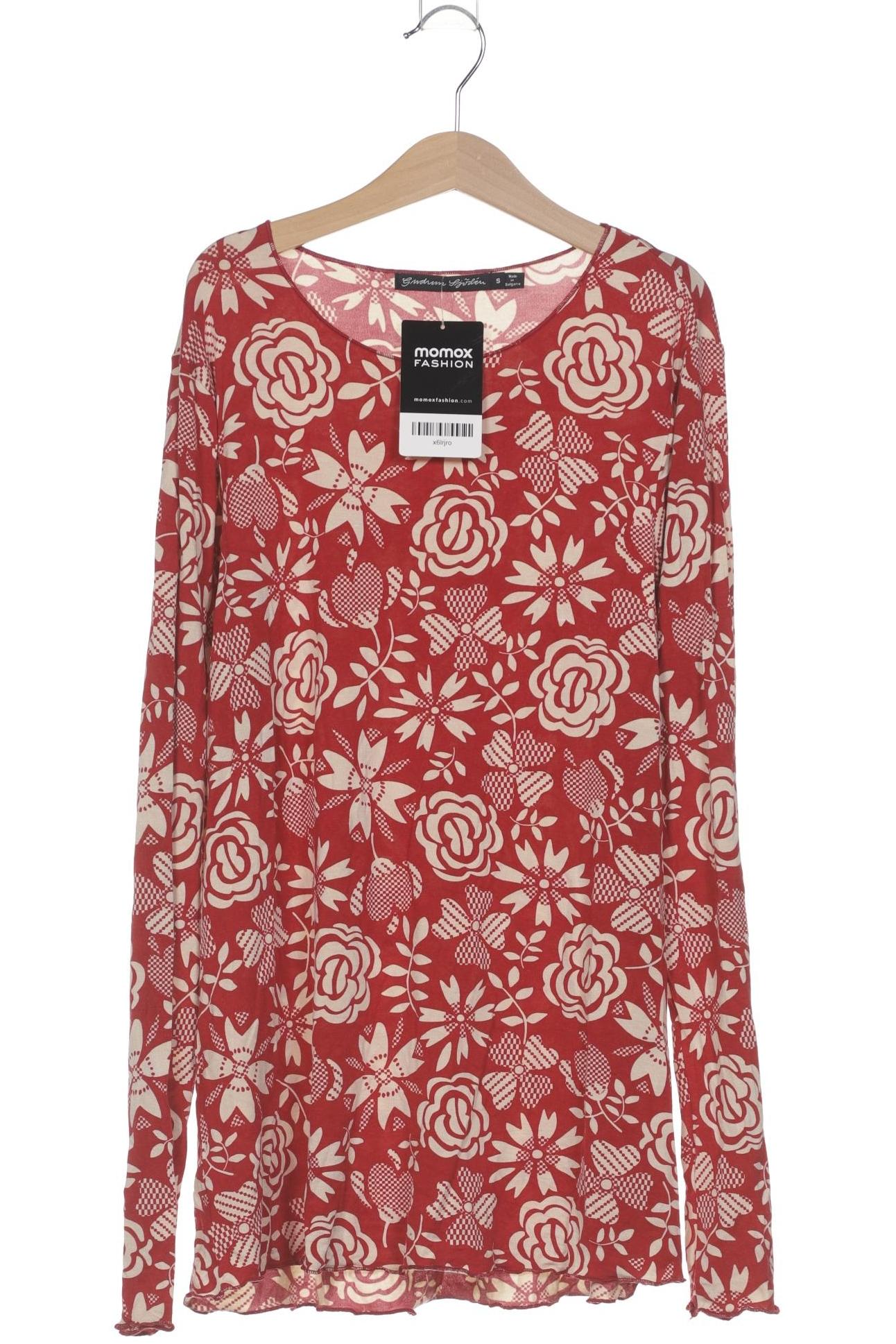 

Gudrun Sjödén Damen Langarmshirt, bordeaux, Gr. 36