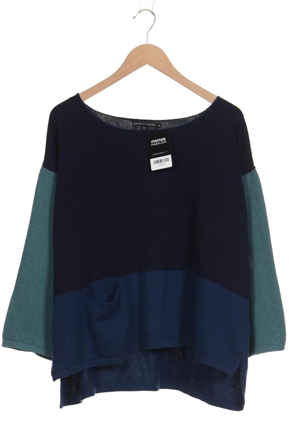 

Gudrun Sjödén Damen Pullover, marineblau, Gr. 44