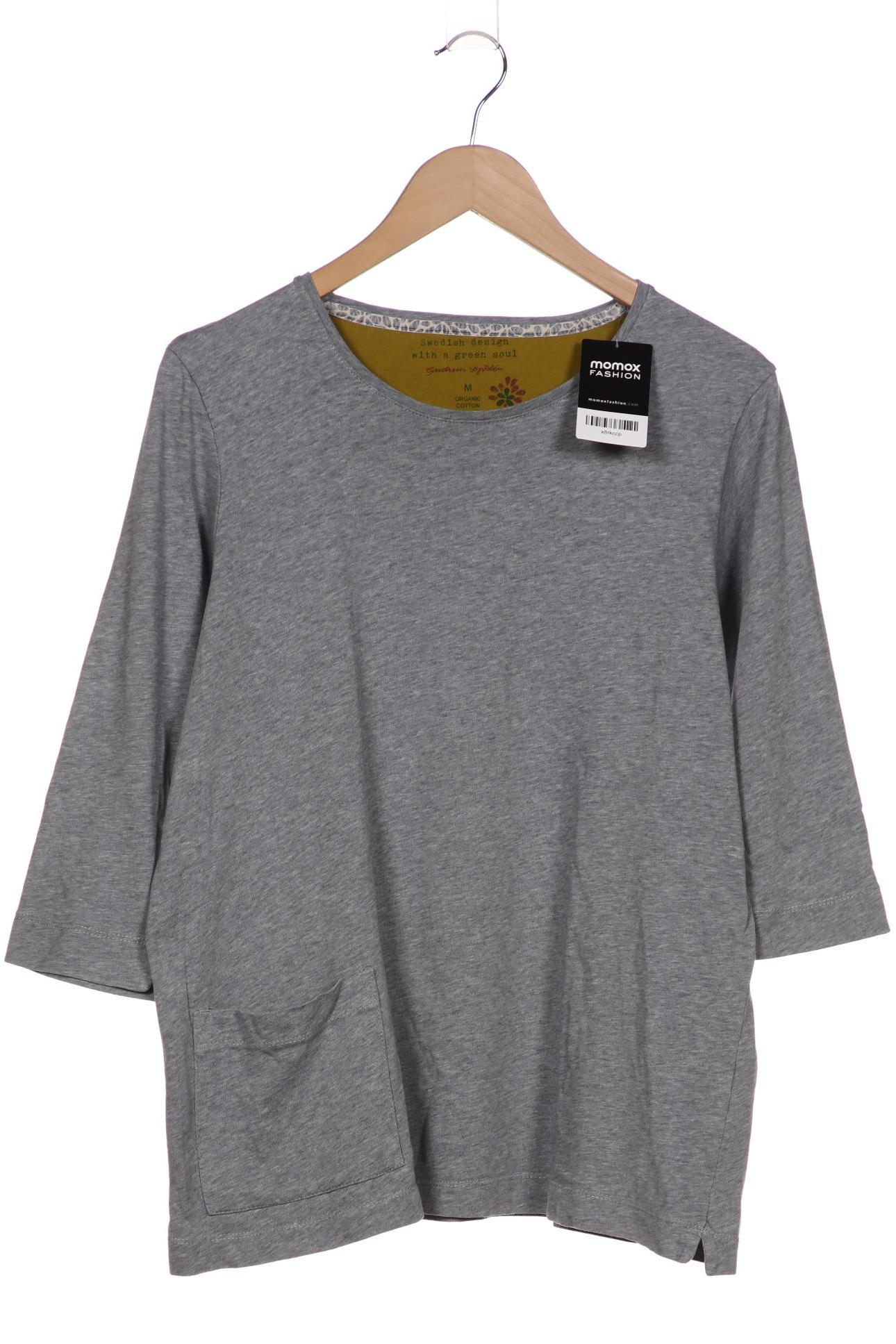 

Gudrun Sjödén Damen Langarmshirt, grau, Gr. 38