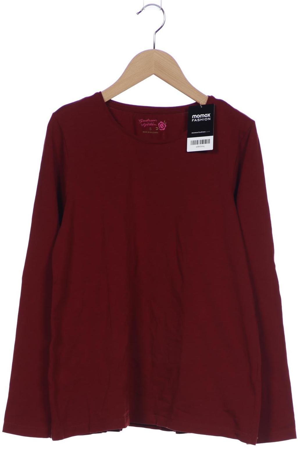 

Gudrun Sjödén Damen Langarmshirt, bordeaux, Gr. 36