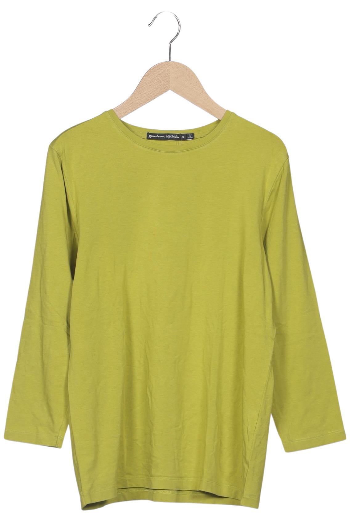 

Gudrun Sjödén Damen Langarmshirt, hellgrün, Gr. 38
