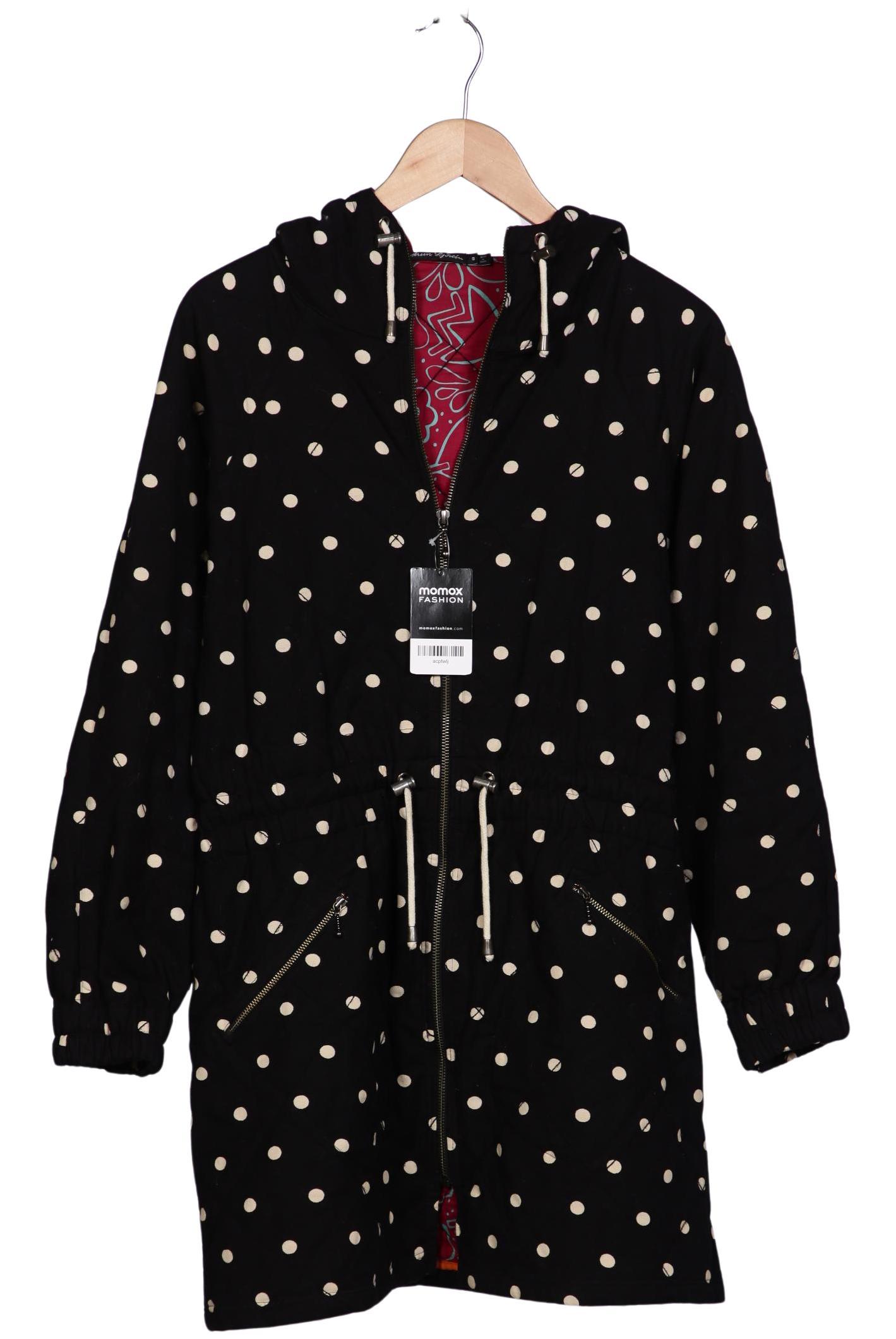 

Gudrun Sjödén Damen Mantel, schwarz, Gr. 36