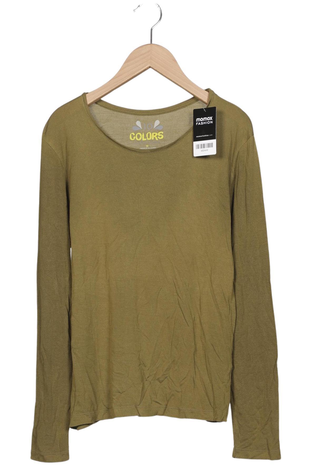 

Gudrun Sjödén Damen Langarmshirt, grün, Gr. 38