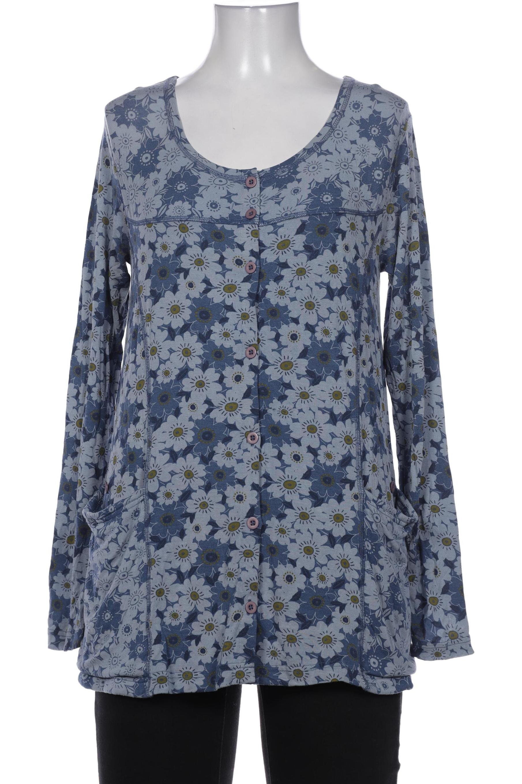 

Gudrun Sjödén Damen Bluse, blau, Gr. 36