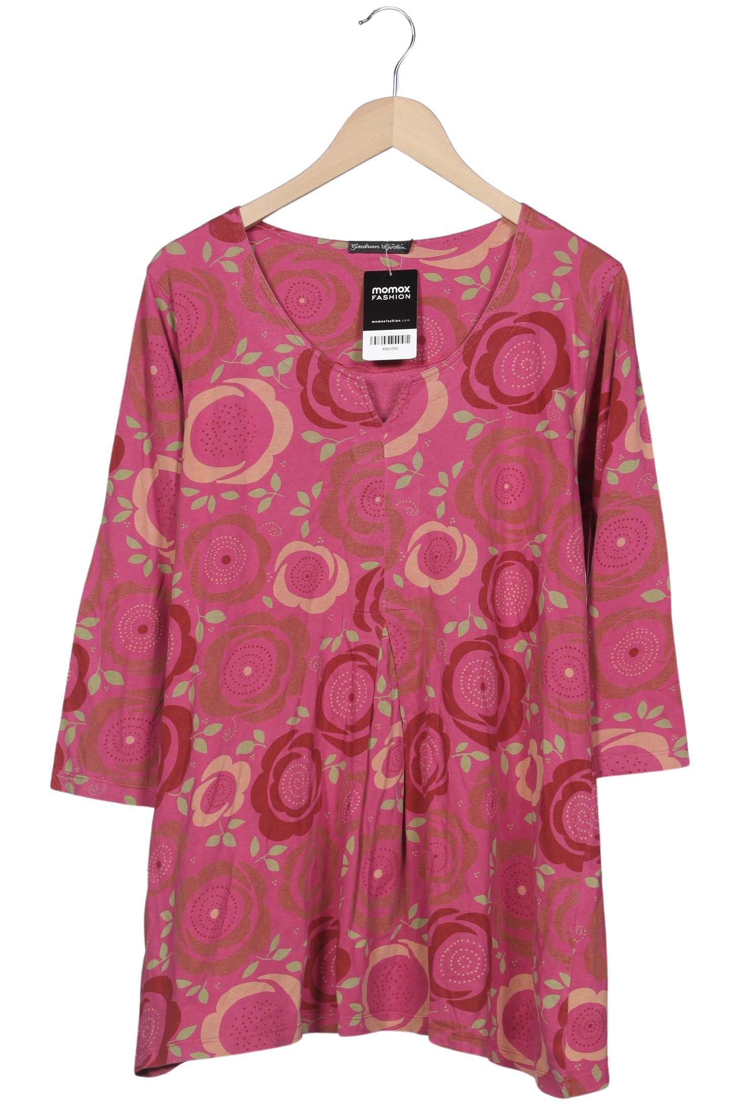 

Gudrun Sjödén Damen Langarmshirt, pink, Gr. 42