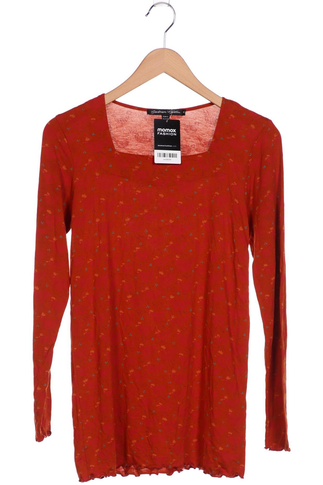 

Gudrun Sjödén Damen Langarmshirt, orange, Gr. 38