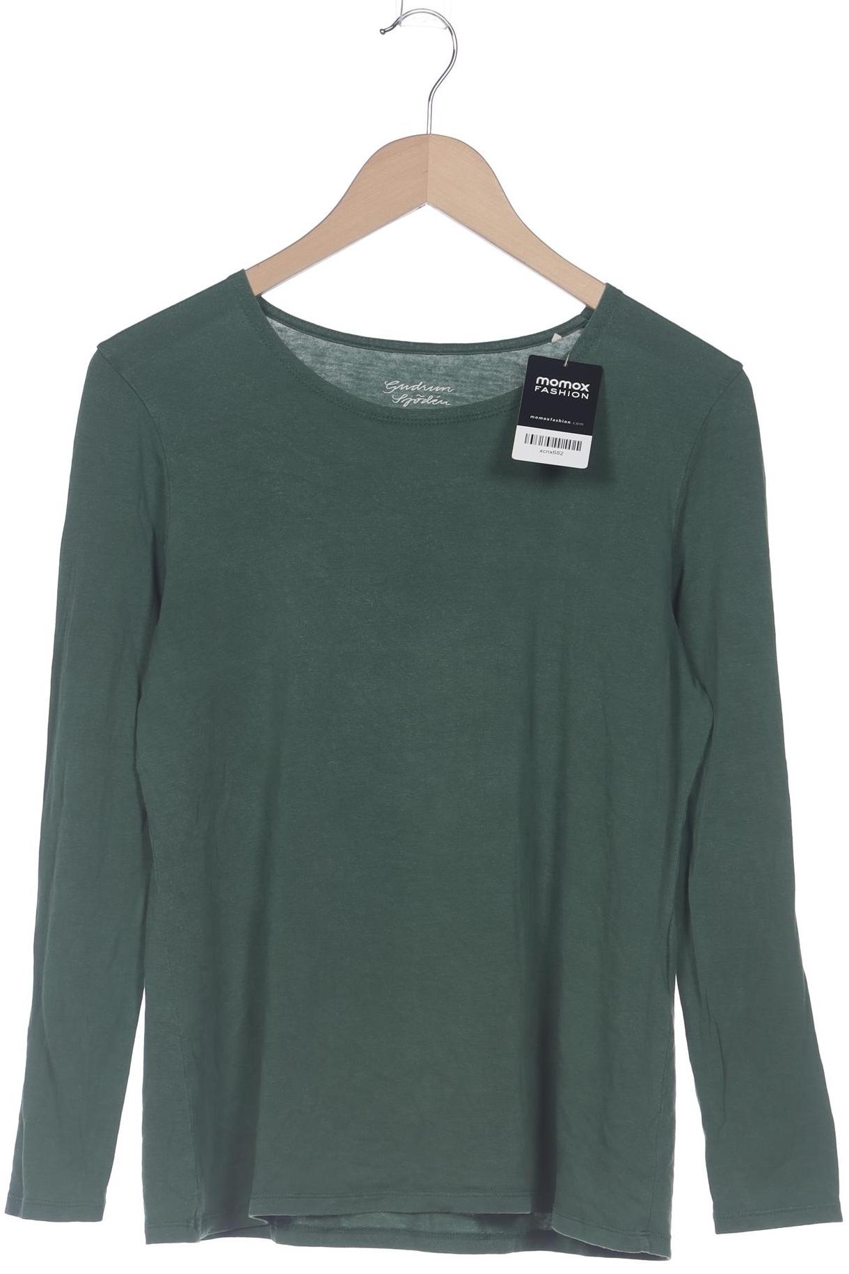 

Gudrun Sjödén Damen Langarmshirt, grün, Gr. 38