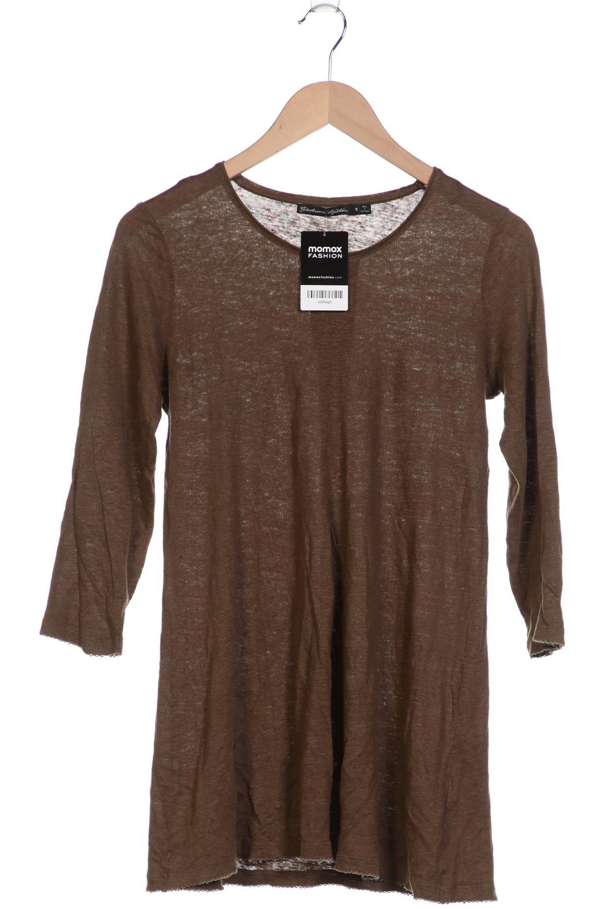 

Gudrun Sjödén Damen Langarmshirt, braun, Gr. 36