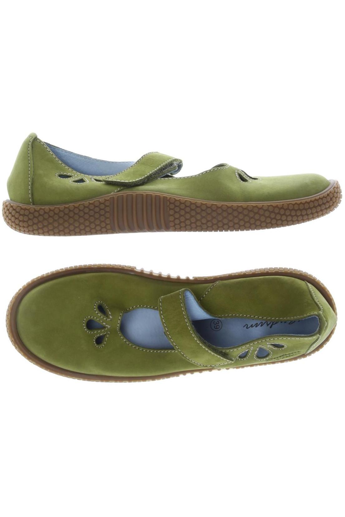 

Gudrun Sjödén Damen Halbschuh, grün, Gr. 39