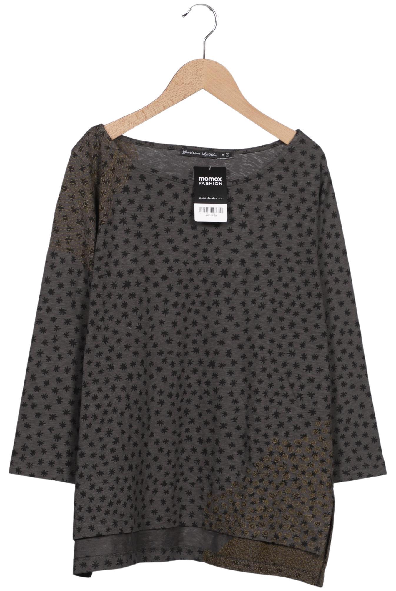 

Gudrun Sjödén Damen Langarmshirt, grau, Gr. 38