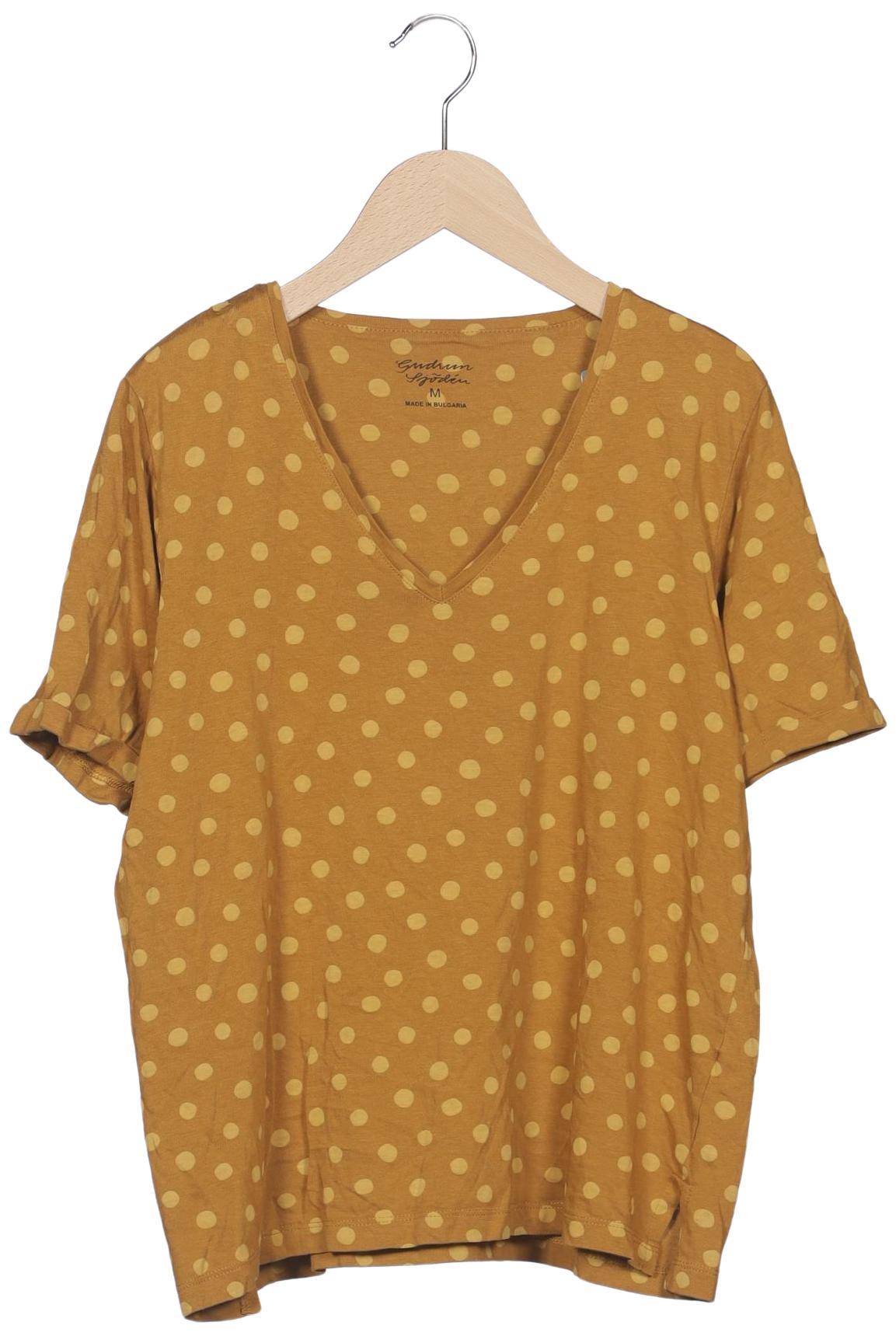 

Gudrun Sjödén Damen T-Shirt, gold, Gr. 38