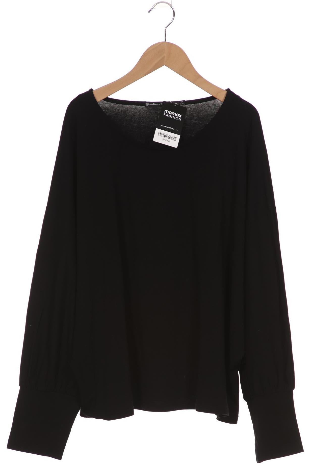 

Gudrun Sjödén Damen Langarmshirt, schwarz, Gr. 46