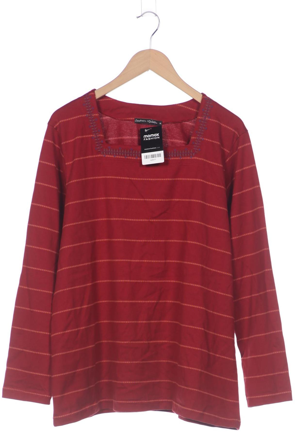 

Gudrun Sjödén Damen Langarmshirt, bordeaux, Gr. 44