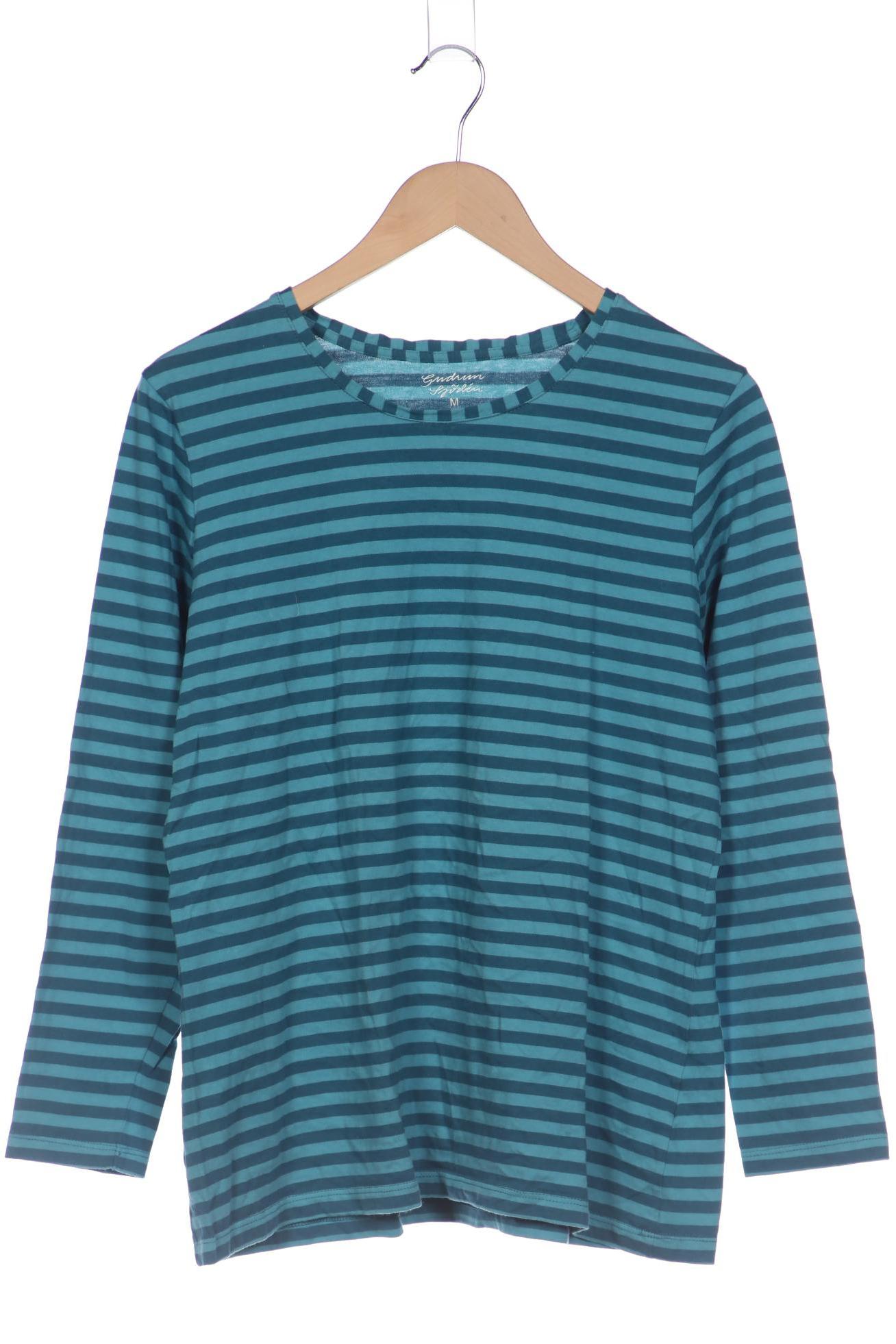 

Gudrun Sjödén Damen Langarmshirt, blau, Gr. 38