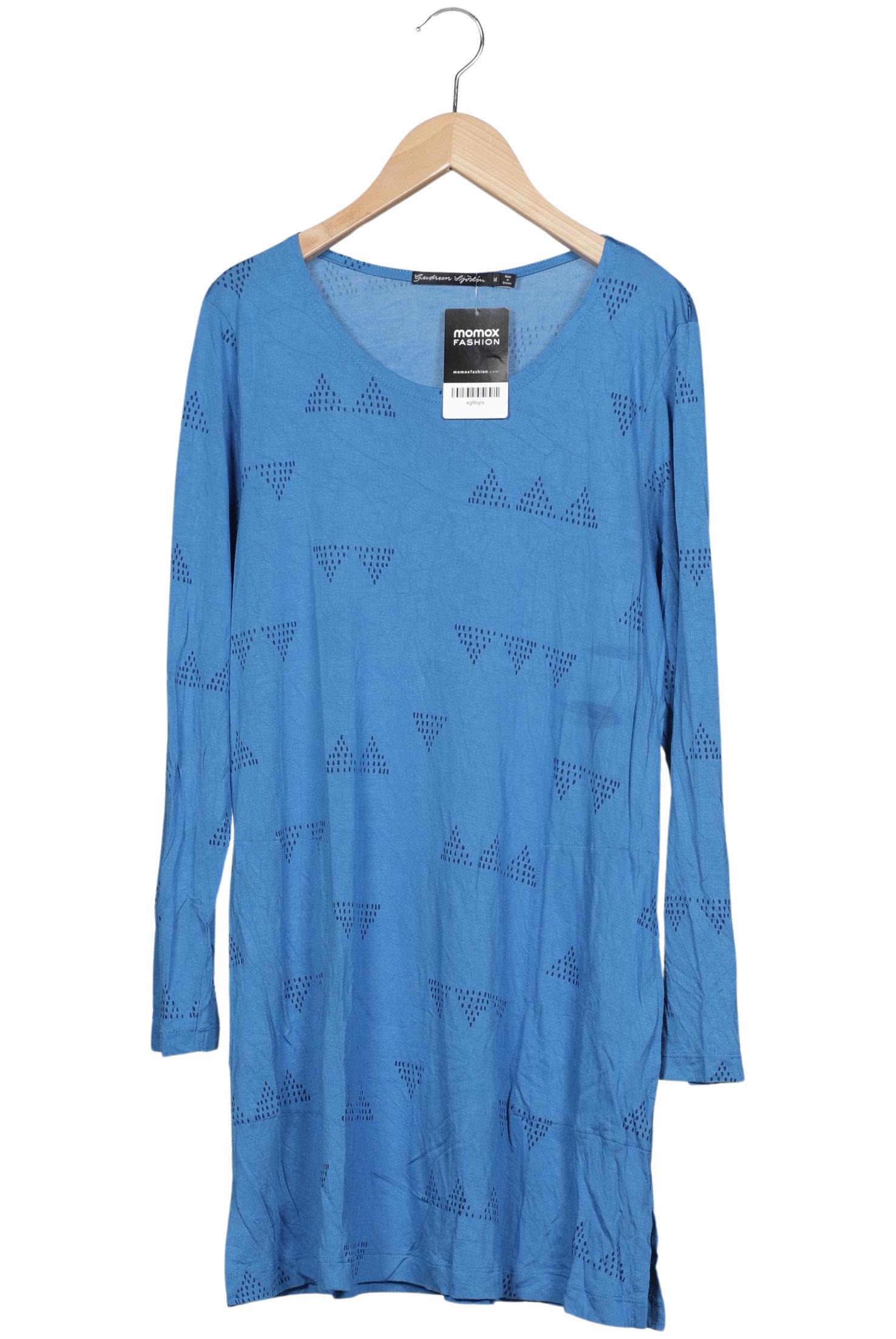 

Gudrun Sjödén Damen Langarmshirt, blau, Gr. 38