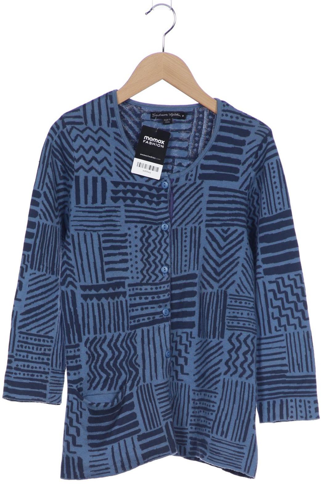

Gudrun Sjödén Damen Strickjacke, blau, Gr. 36