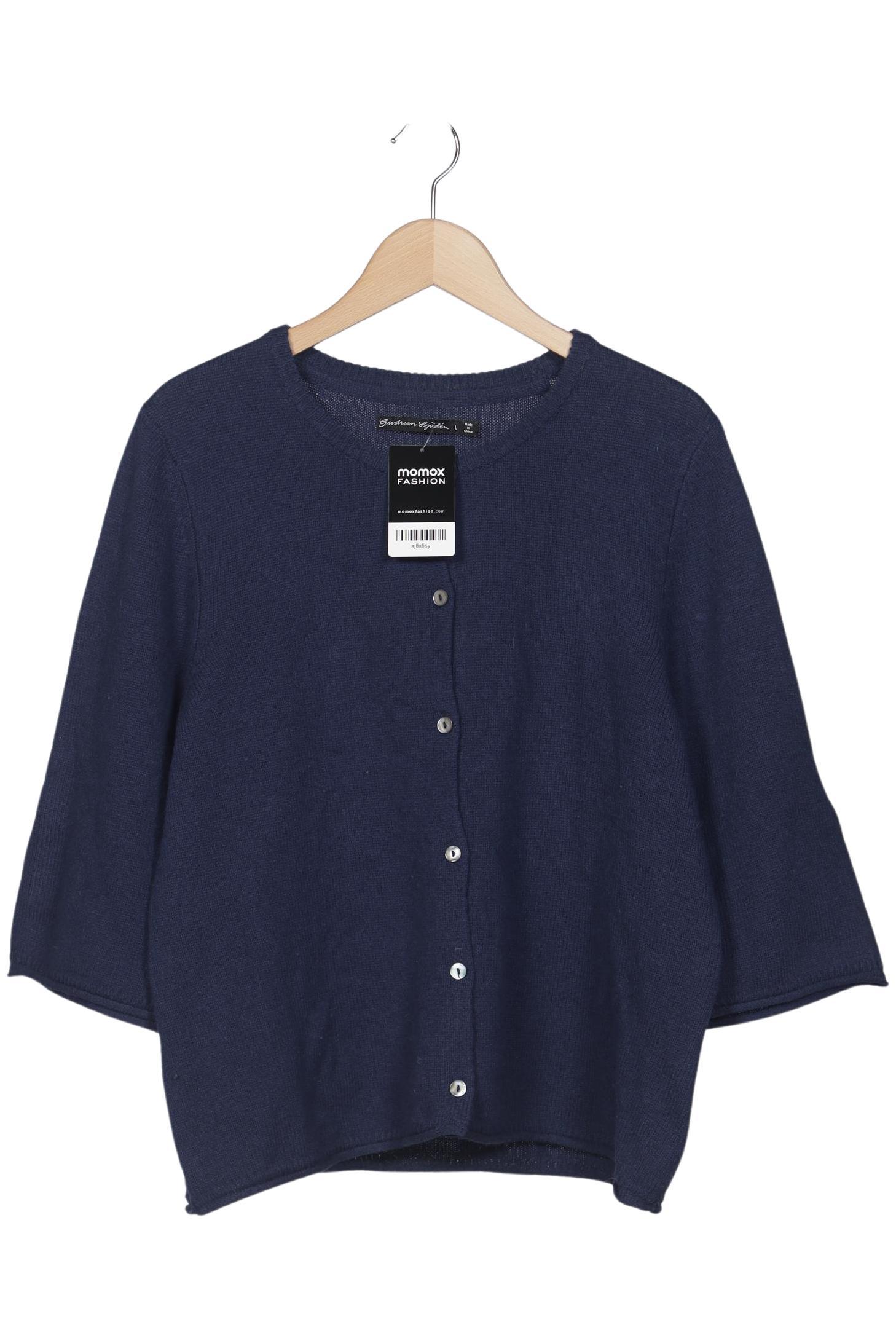 

Gudrun Sjödén Damen Strickjacke, marineblau, Gr. 42