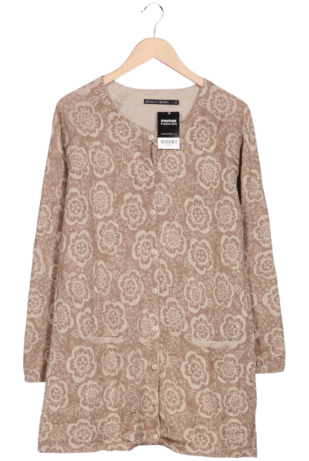

Gudrun Sjödén Damen Strickjacke, beige, Gr. 42