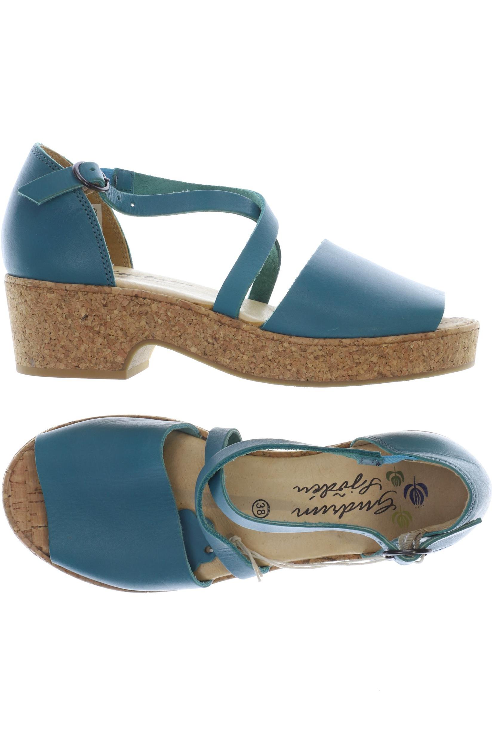 

Gudrun Sjödén Damen Sandale, blau, Gr. 38